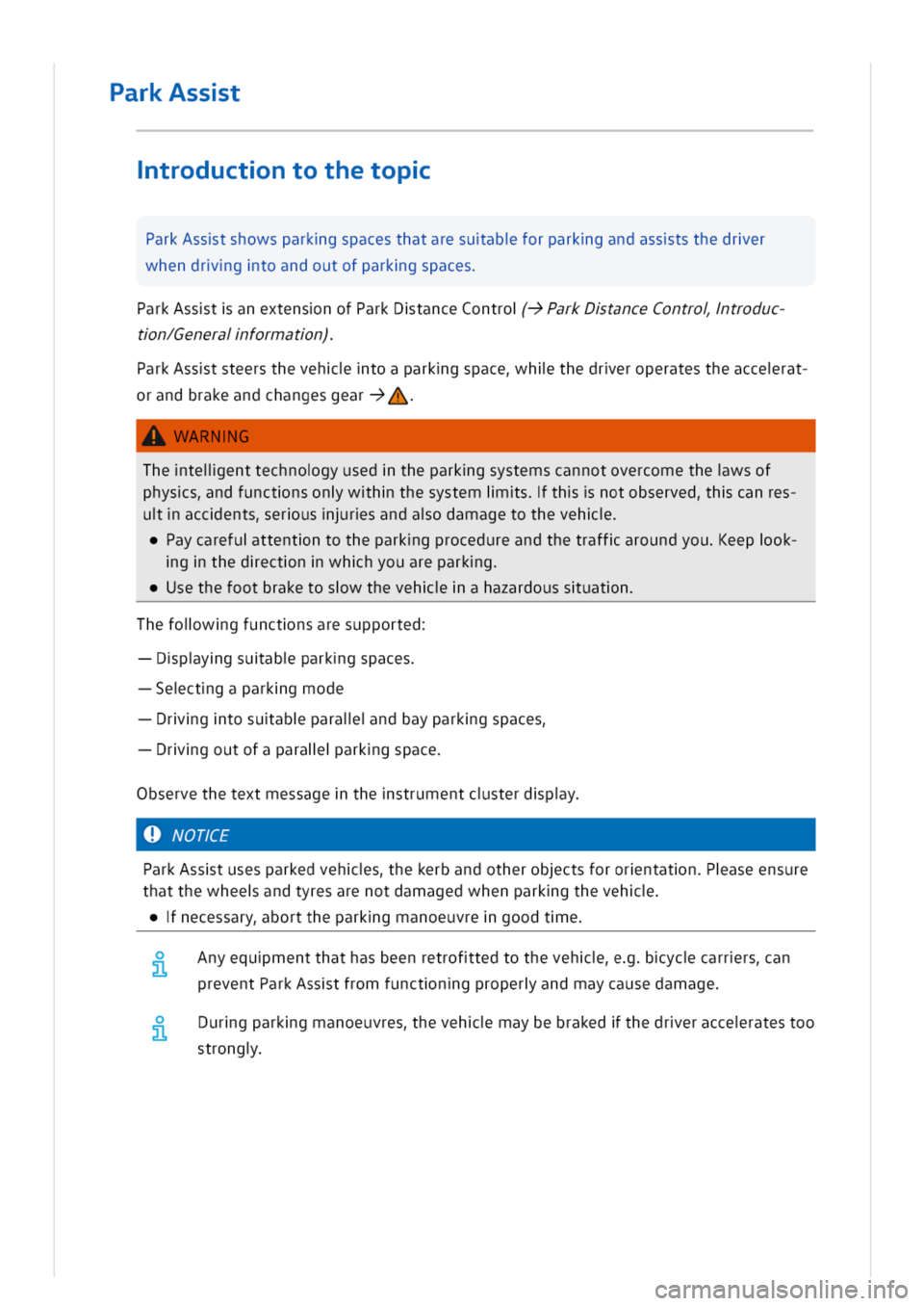 VOLKSWAGEN GOLF 8 GTE 2020 Owners Manual arkAsst
troductntothetop
ParkAsstshowsparkgspacesthataresuabforparkgandasststhedrer
whendrgtoandoutofparkgspaces
arkAsstanextensnofParkDtanceContro->ParkDtanceControtroduc
tn/Generaiformatn)
arkAsstst VOLKSWAGEN GOLF 8 GTE 2020 Owners Manual arkAsst
troductntothetop
ParkAsstshowsparkgspacesthataresuabforparkgandasststhedrer
whendrgtoandoutofparkgspaces
arkAsstanextensnofParkDtanceContro->ParkDtanceControtroduc
tn/Generaiformatn)
arkAsstst