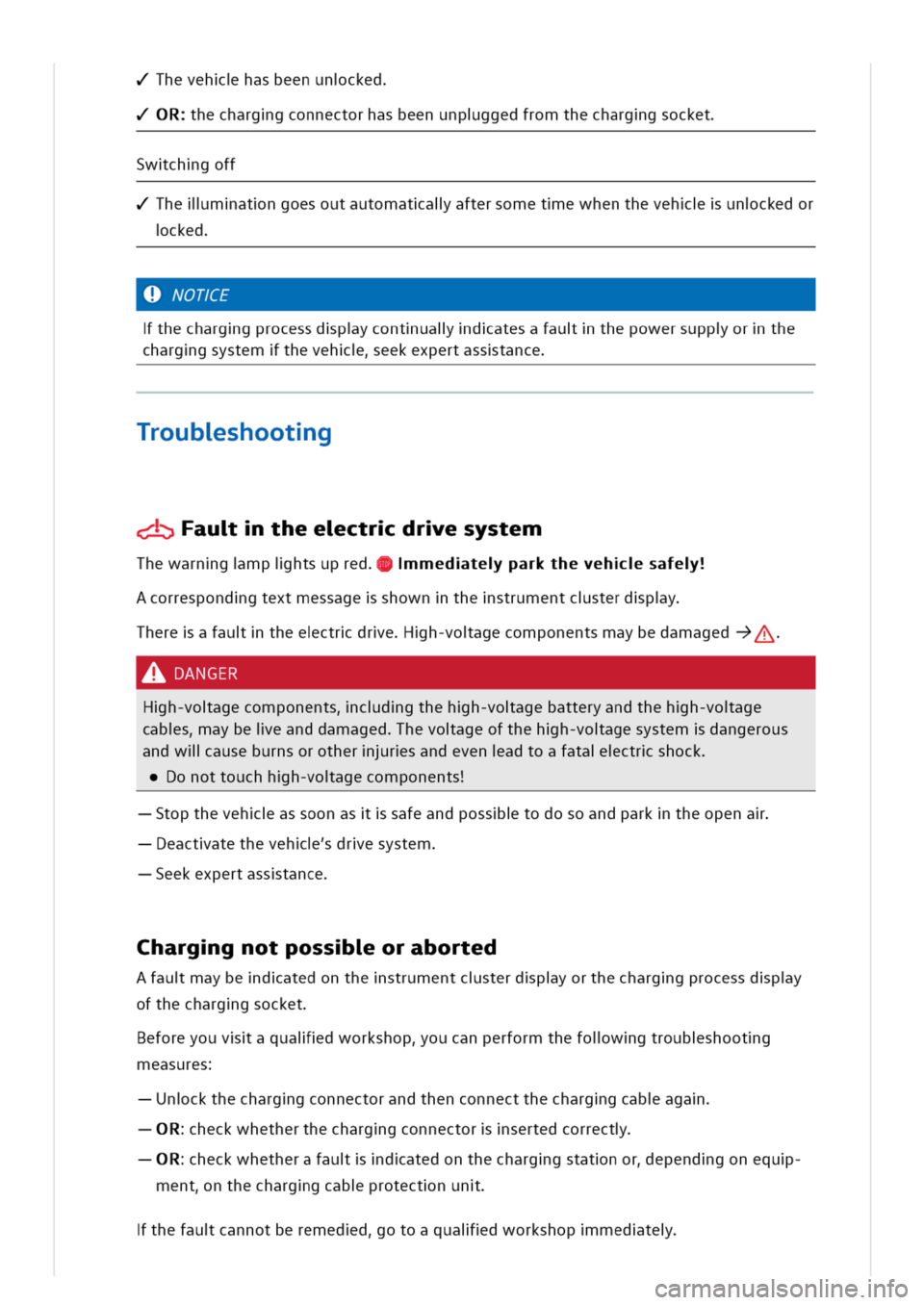 VOLKSWAGEN GOLF 8 GTE 2020 Owners Manual Thevehhasbeenuncked
ORhecharggconnectorhasbeenunpggedfromthecharggsocket
wchgoff
/Thellmatngoesoutautomatalaftersometewhenthevehunckedor
ocked
OTE
thecharggprocessdpycontualdatesafauthepowersupporthe
VOLKSWAGEN GOLF 8 GTE 2020 Owners Manual Thevehhasbeenuncked
ORhecharggconnectorhasbeenunpggedfromthecharggsocket
wchgoff
/Thellmatngoesoutautomatalaftersometewhenthevehunckedor
ocked
OTE
thecharggprocessdpycontualdatesafauthepowersupporthe