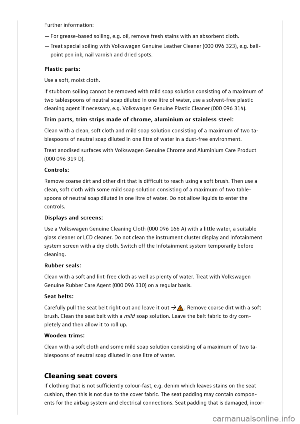 VOLKSWAGEN GOLF 8 GTE 2020 Owners Manual urtherformatn
orgrease-basedsoliglemovefreshstaswhanabsorbentcth
reatspecoligwhVoswagenGenueLeatherCaner(000096323)al
otpenkalarnhanddrdspots
stparts
seasoftotcth
stubbornsoligcannotberemovedwhmlsoaps VOLKSWAGEN GOLF 8 GTE 2020 Owners Manual urtherformatn
orgrease-basedsoliglemovefreshstaswhanabsorbentcth
reatspecoligwhVoswagenGenueLeatherCaner(000096323)al
otpenkalarnhanddrdspots
stparts
seasoftotcth
stubbornsoligcannotberemovedwhmlsoaps