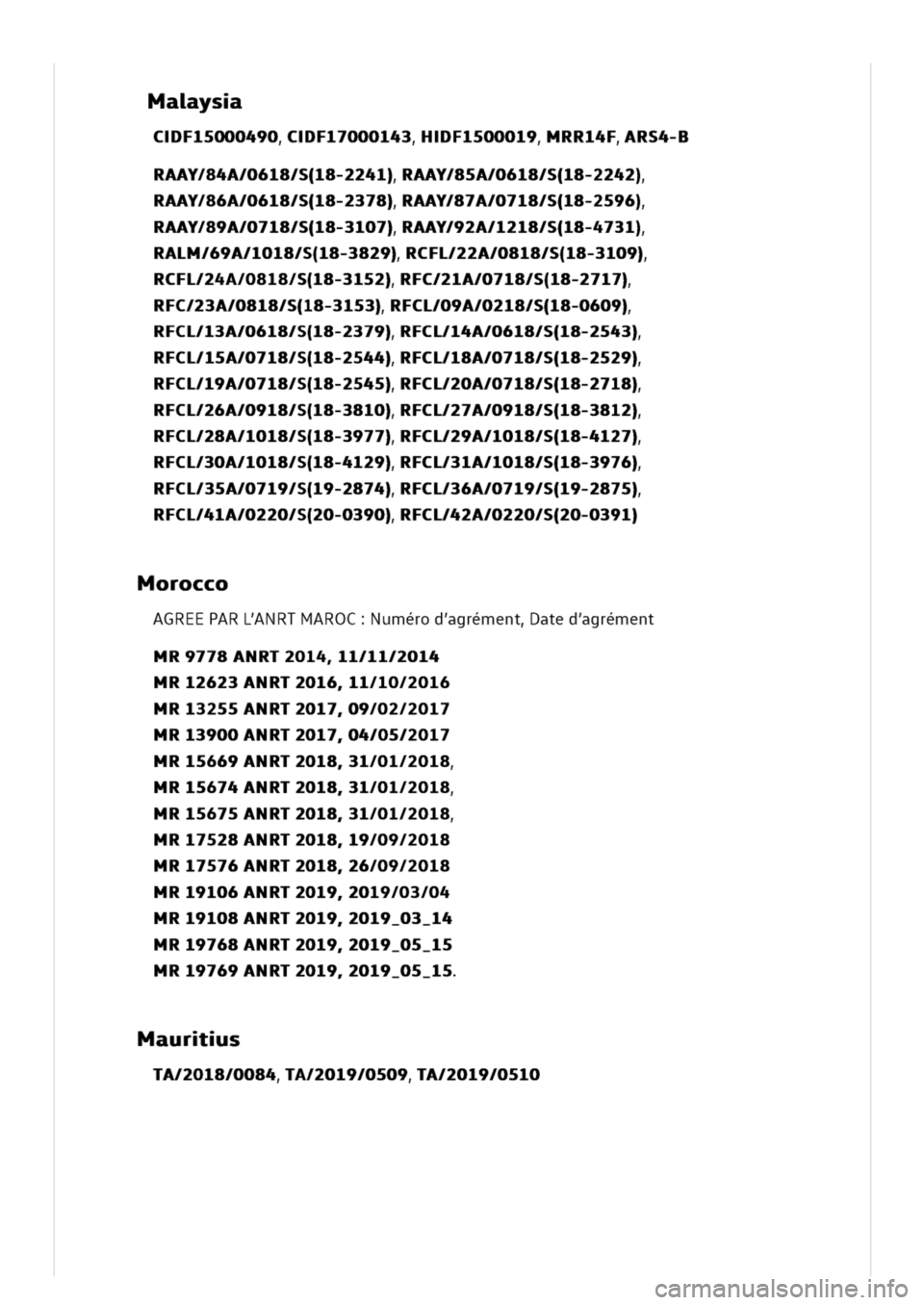 VOLKSWAGEN GOLF 8 GTE 2020 Owners Manual ays
CF15000490F17000143F1500019MRR14FRS4-B
RAAY/84A/0618/S(18-2241)AAY/85A/0618/S(18-2242)
AAY/86A/0618/S(18-2378)AAY/87A/0718/S(18-2596)
AAY/89A/0718/S(18-3107)AAY/92A/1218/S(18-4731)
ALM/69A/1018/S( VOLKSWAGEN GOLF 8 GTE 2020 Owners Manual ays
CF15000490F17000143F1500019MRR14FRS4-B
RAAY/84A/0618/S(18-2241)AAY/85A/0618/S(18-2242)
AAY/86A/0618/S(18-2378)AAY/87A/0718/S(18-2596)
AAY/89A/0718/S(18-3107)AAY/92A/1218/S(18-4731)
ALM/69A/1018/S(