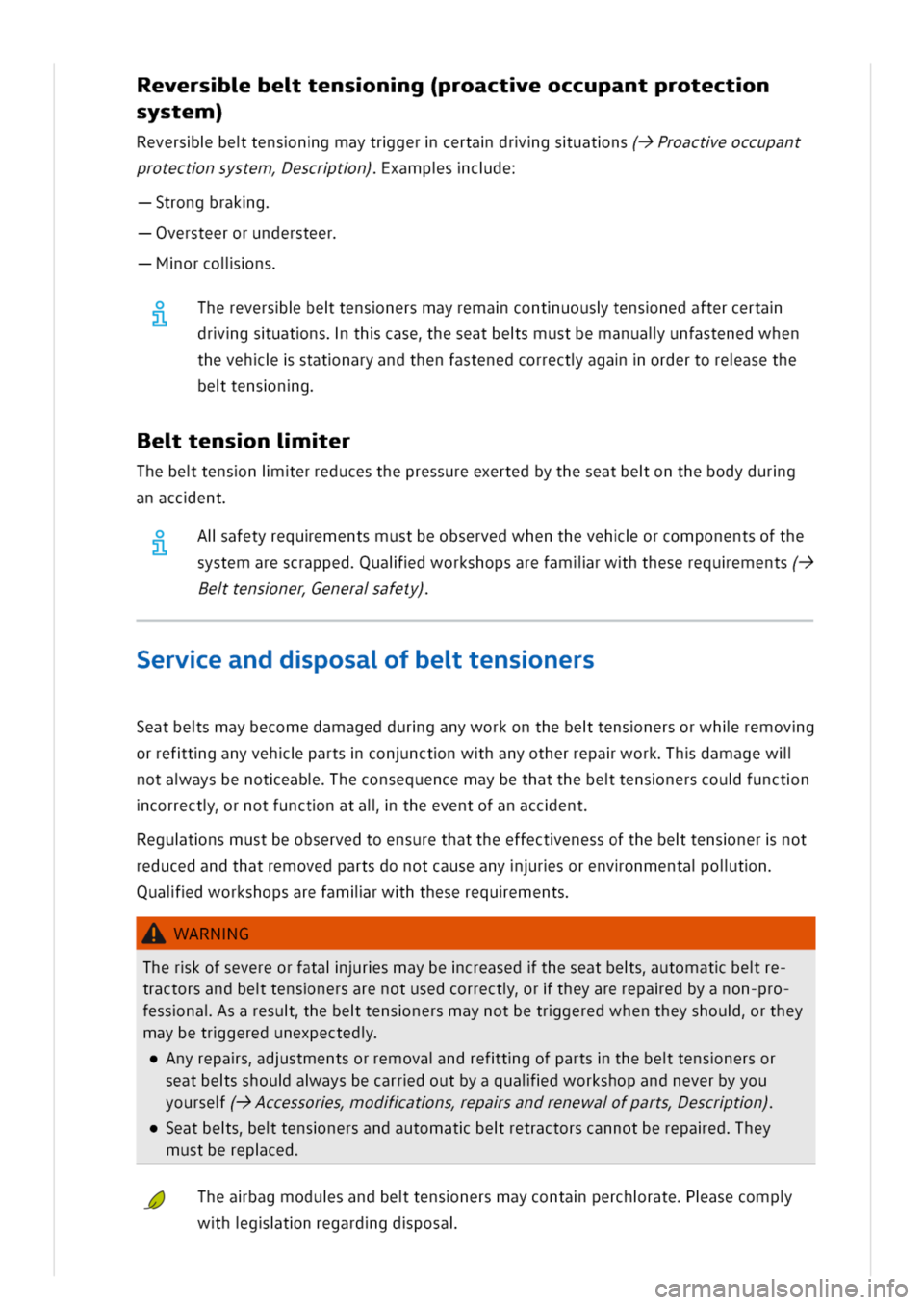 VOLKSWAGEN GOLF 8 GTE 2020 Manual PDF eversbetensng(proacteoccupantprotectn
system)
Reversbetensngmaytrgercertadrgsuatns(->Proacteoccupant
protectnsystemescrtn)xampscde
trongbrakg
versteerorundersteer
orcolins
Thereversbetensnersmayremaco VOLKSWAGEN GOLF 8 GTE 2020 Manual PDF eversbetensng(proacteoccupantprotectn
system)
Reversbetensngmaytrgercertadrgsuatns(->Proacteoccupant
protectnsystemescrtn)xampscde
trongbrakg
versteerorundersteer
orcolins
Thereversbetensnersmayremaco