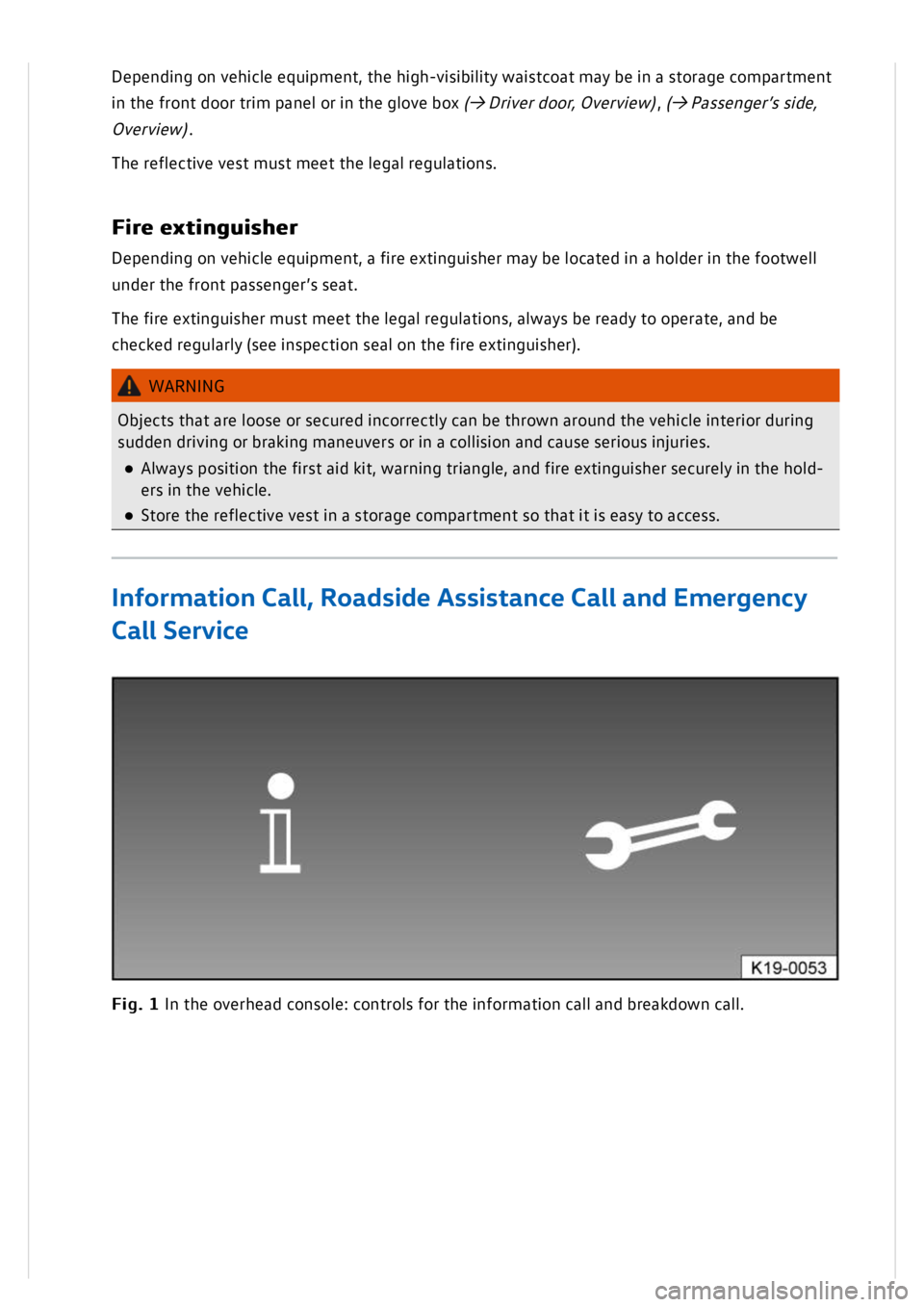VOLKSWAGEN GOLF MK8 2020  Owners Manual 