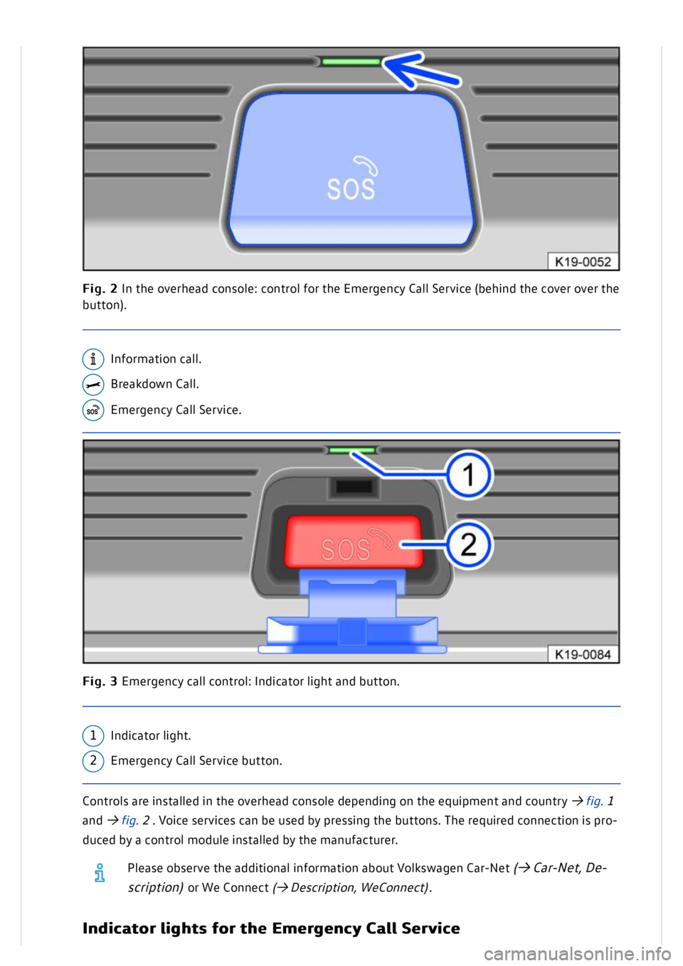 VOLKSWAGEN GOLF MK8 2020  Owners Manual 