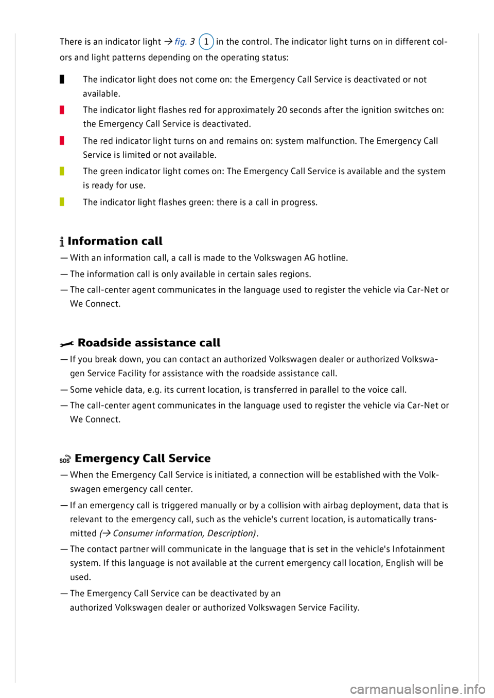 VOLKSWAGEN GOLF MK8 2020  Owners Manual 