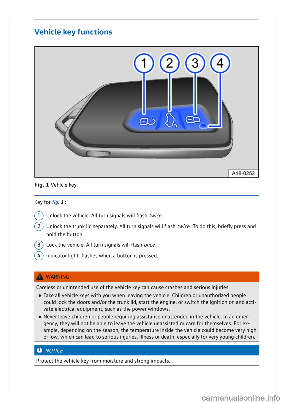 VOLKSWAGEN GOLF MK8 2020  Owners Manual 