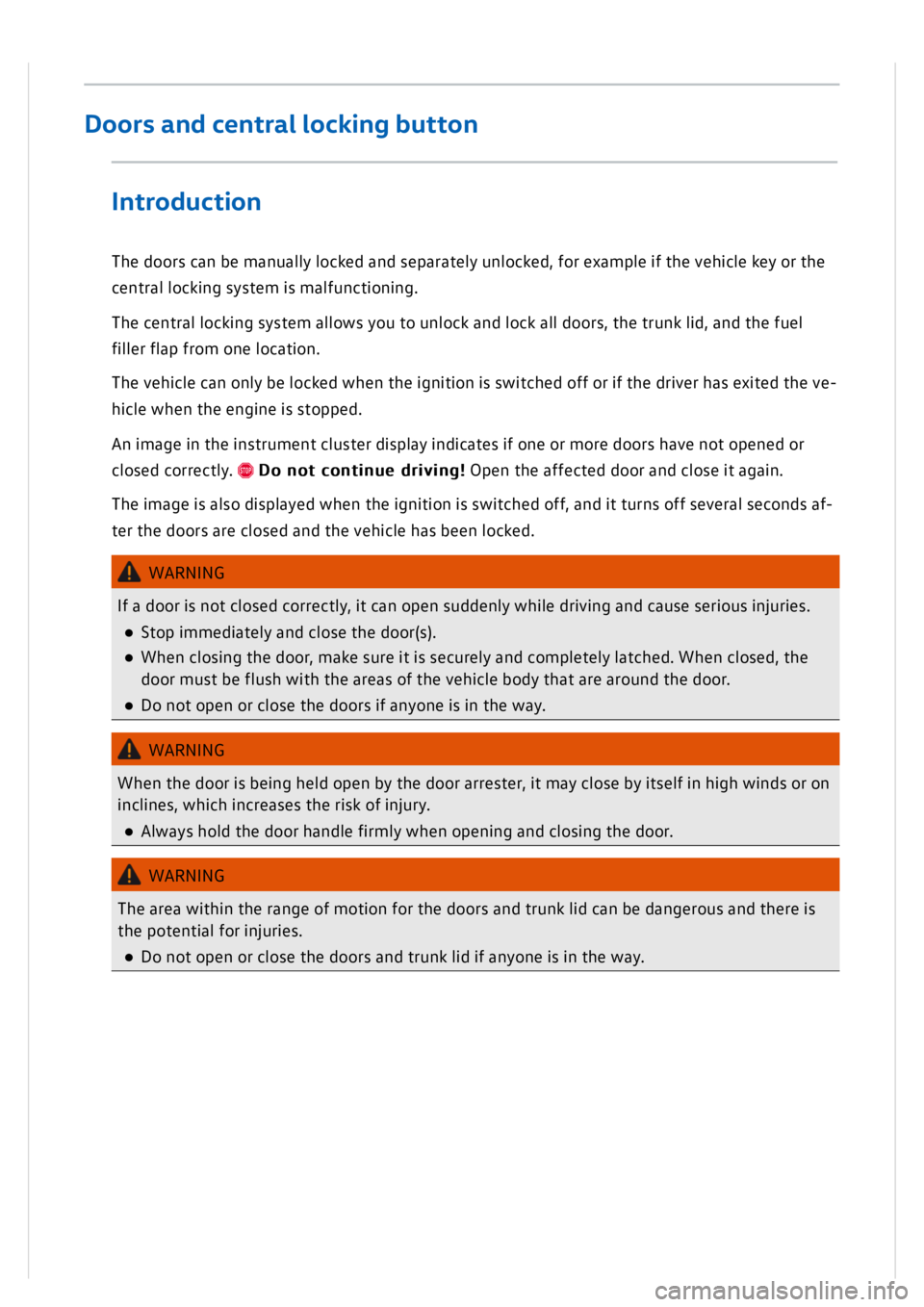 VOLKSWAGEN GOLF MK8 2020 Owners Manual VOLKSWAGEN GOLF MK8 2020 Owners Manual