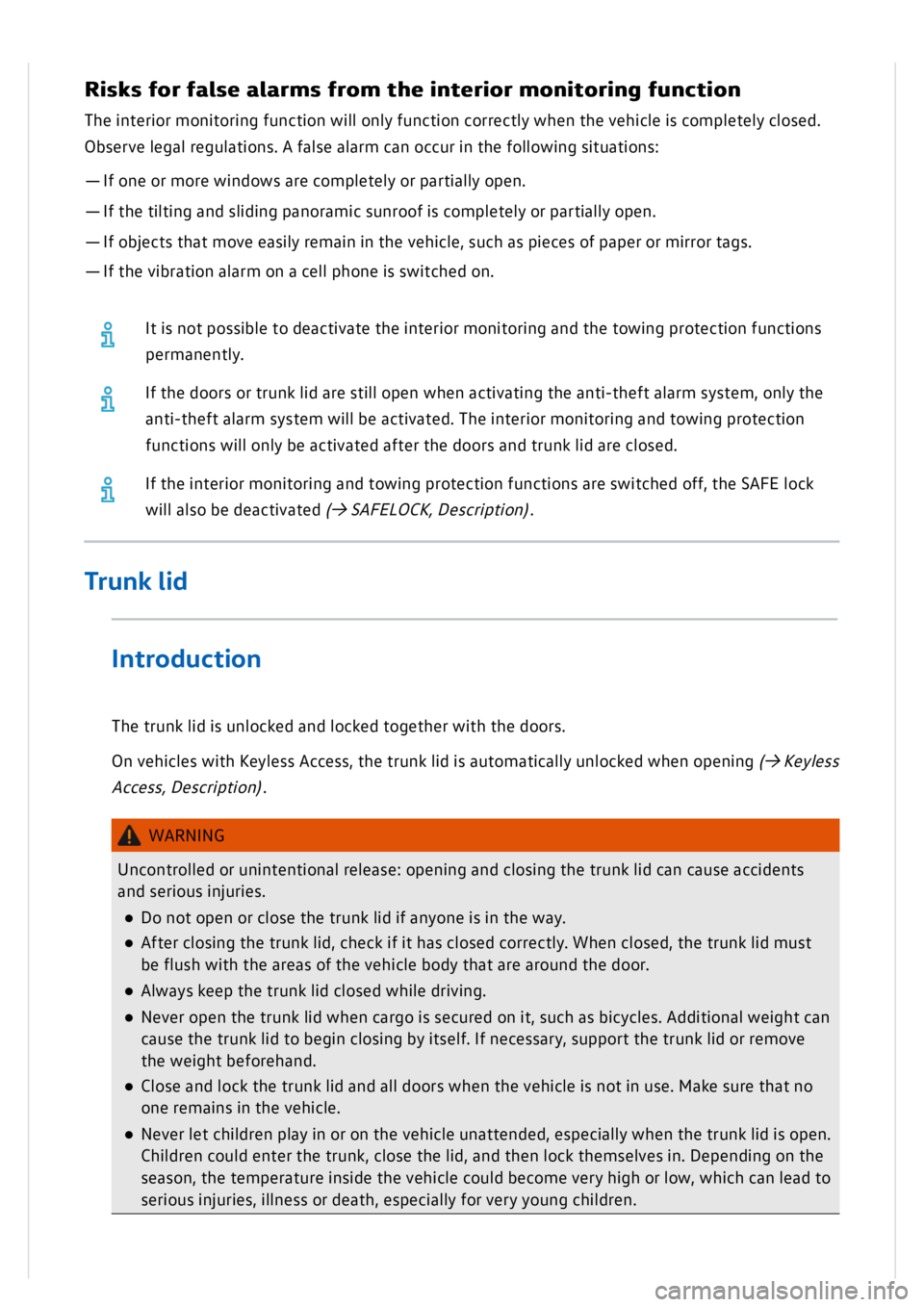 VOLKSWAGEN GOLF MK8 2020 Owners Manual VOLKSWAGEN GOLF MK8 2020 Owners Manual
