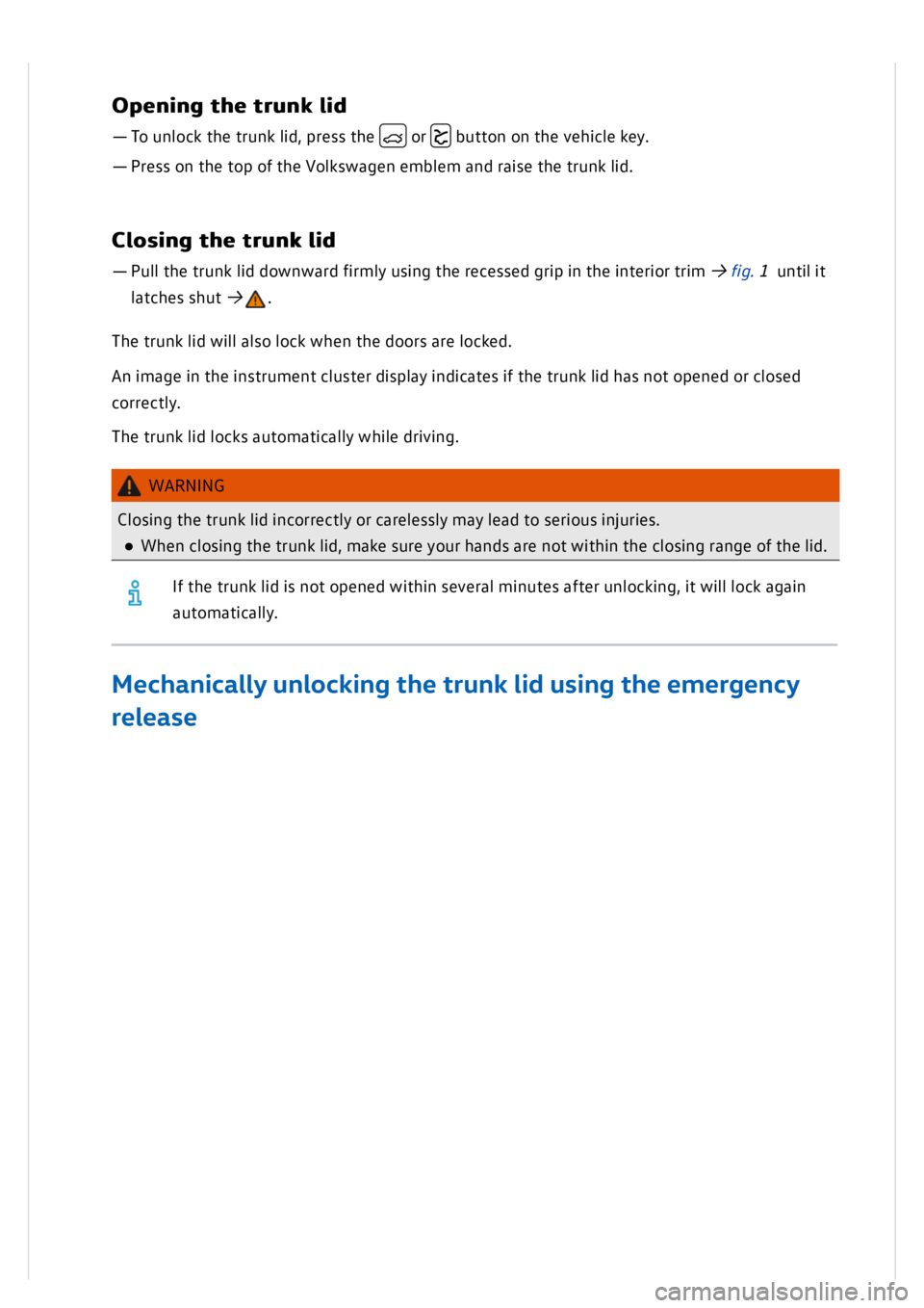 VOLKSWAGEN GOLF MK8 2020 Owners Manual VOLKSWAGEN GOLF MK8 2020 Owners Manual