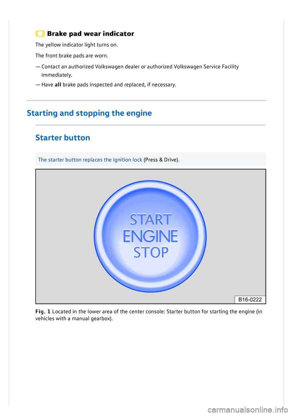 VOLKSWAGEN GOLF MK8 2020 Owners Manual VOLKSWAGEN GOLF MK8 2020 Owners Manual