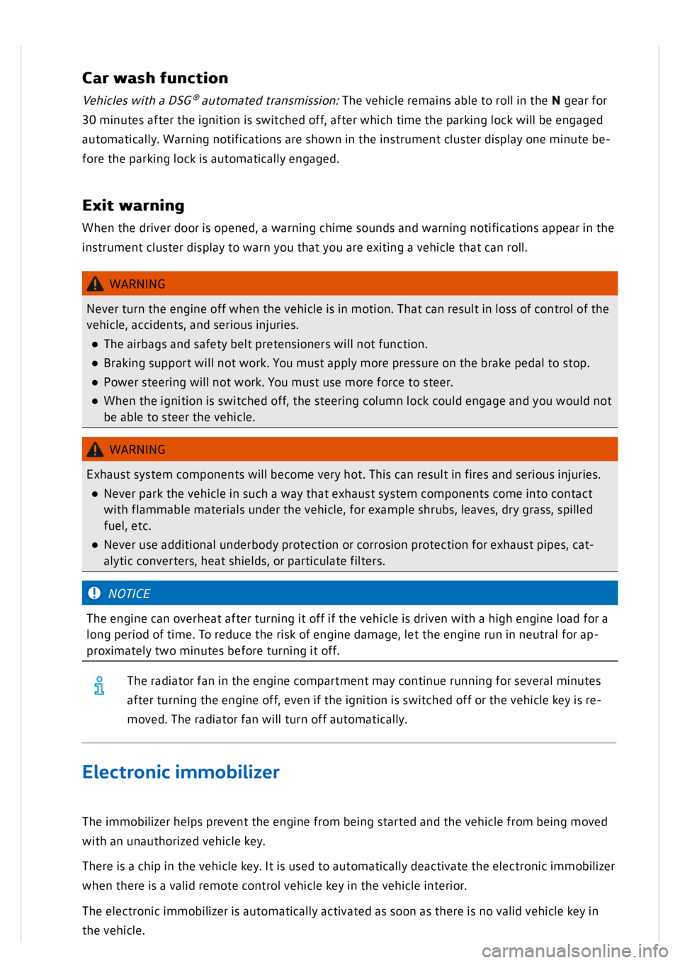 VOLKSWAGEN GOLF MK8 2020 Owners Manual VOLKSWAGEN GOLF MK8 2020 Owners Manual