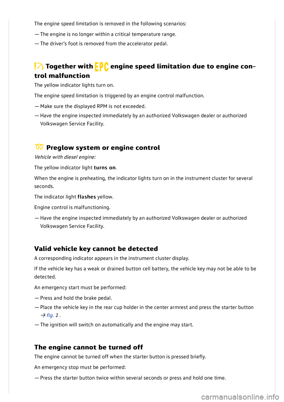 VOLKSWAGEN GOLF MK8 2020 Owners Manual VOLKSWAGEN GOLF MK8 2020 Owners Manual