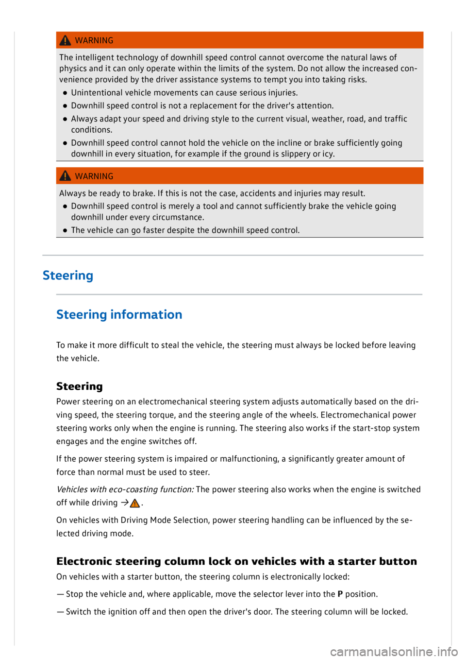 VOLKSWAGEN GOLF MK8 2020 Owners Manual VOLKSWAGEN GOLF MK8 2020 Owners Manual