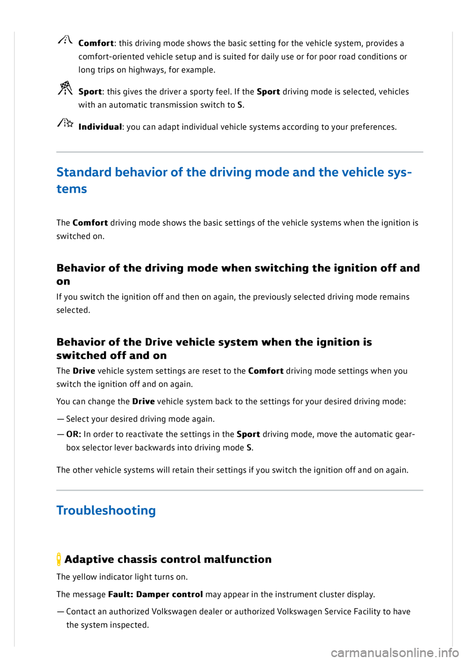 VOLKSWAGEN GOLF MK8 2020 Owners Manual VOLKSWAGEN GOLF MK8 2020 Owners Manual
