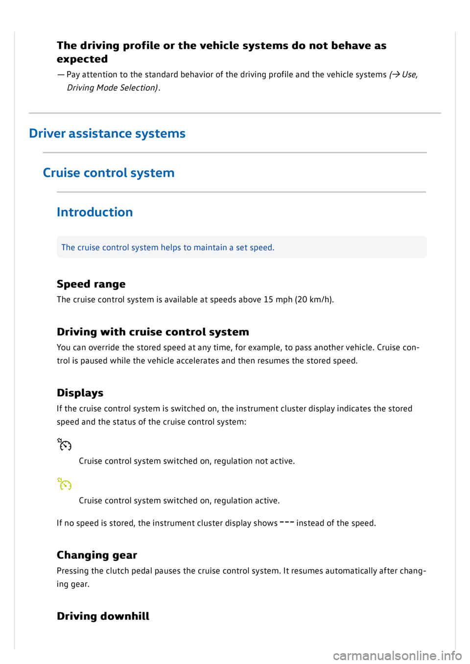 VOLKSWAGEN GOLF MK8 2020 Owners Manual VOLKSWAGEN GOLF MK8 2020 Owners Manual