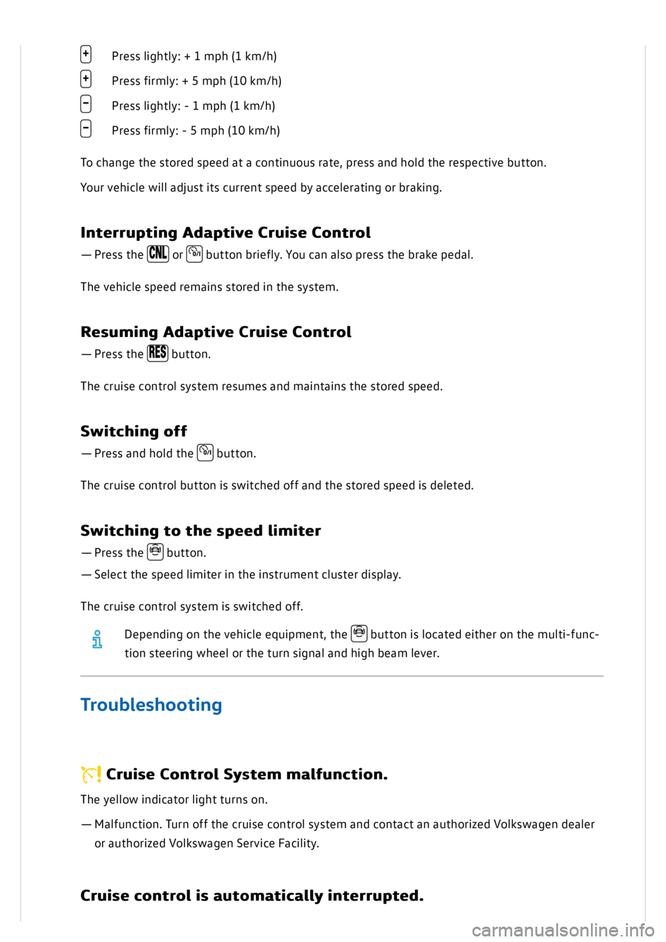 VOLKSWAGEN GOLF MK8 2020 Owners Manual VOLKSWAGEN GOLF MK8 2020 Owners Manual
