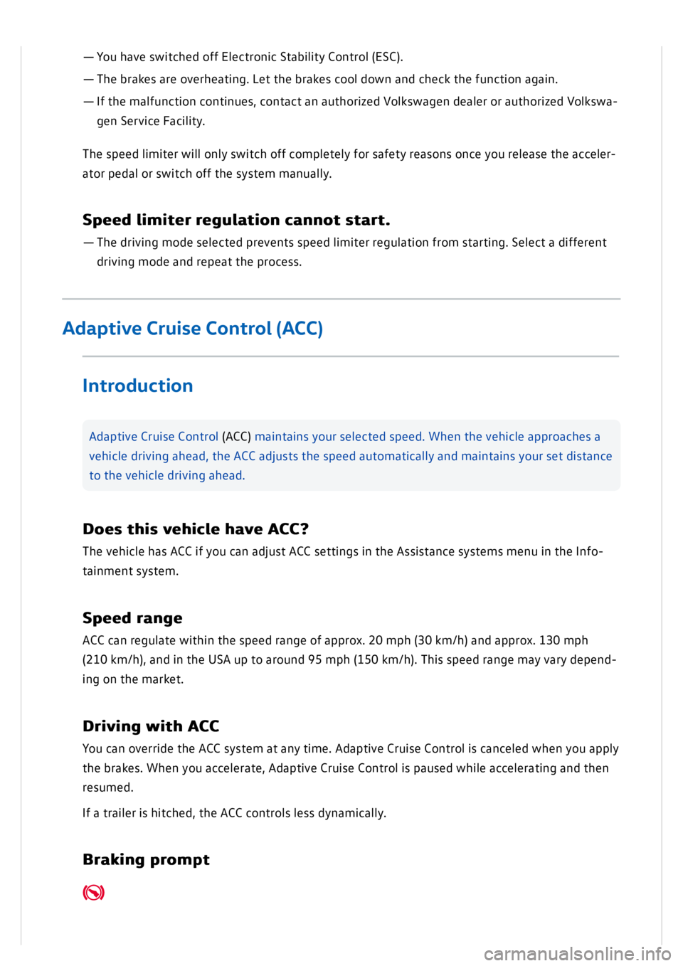 VOLKSWAGEN GOLF MK8 2020 Owners Manual VOLKSWAGEN GOLF MK8 2020 Owners Manual
