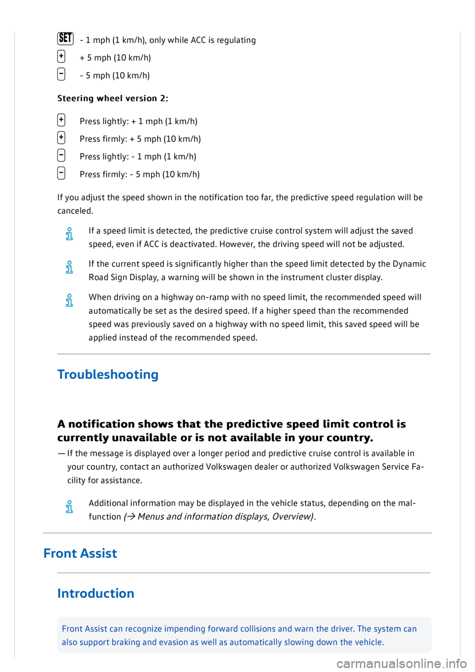 VOLKSWAGEN GOLF MK8 2020 Owners Manual VOLKSWAGEN GOLF MK8 2020 Owners Manual