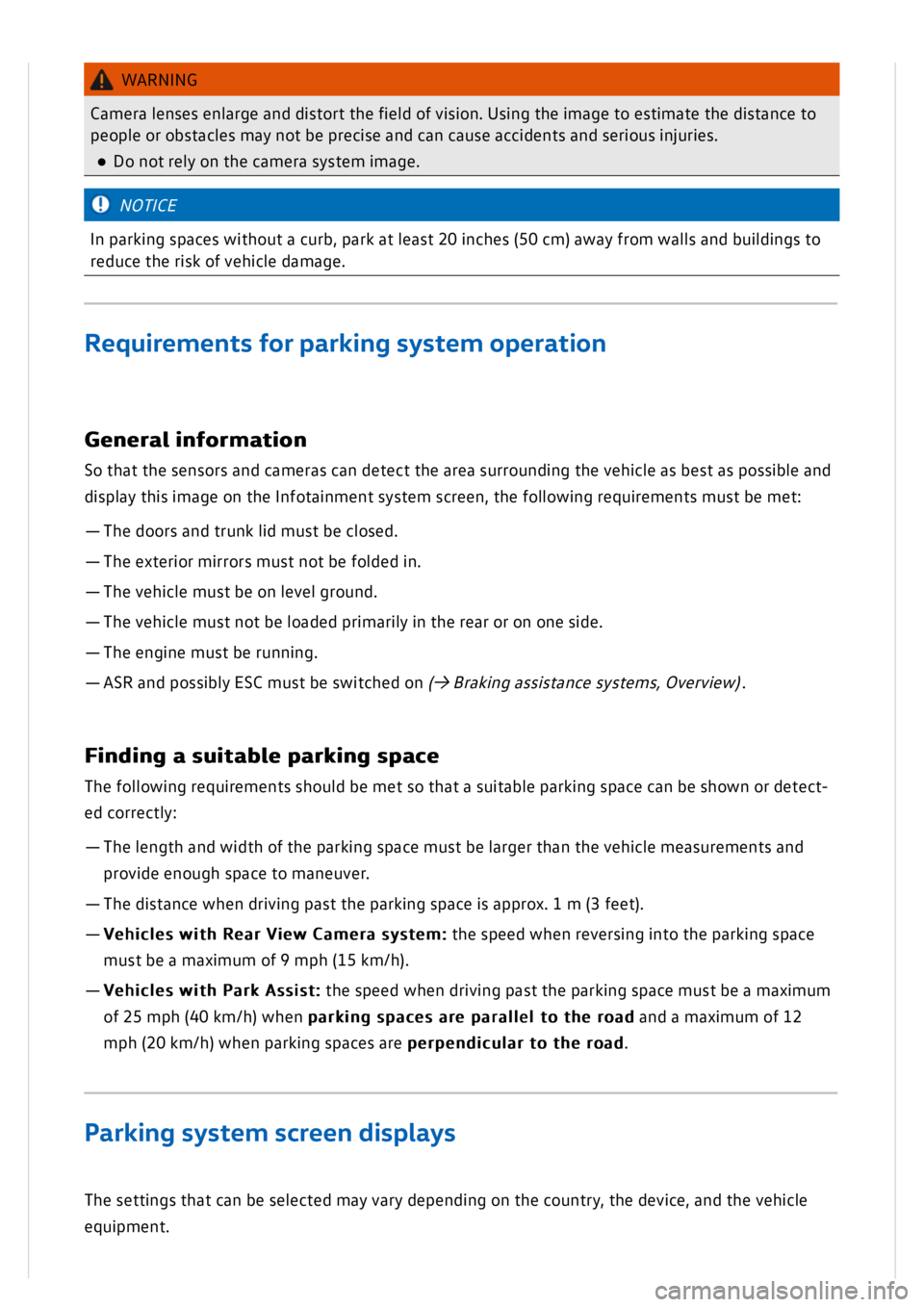 VOLKSWAGEN GOLF MK8 2020  Owners Manual 