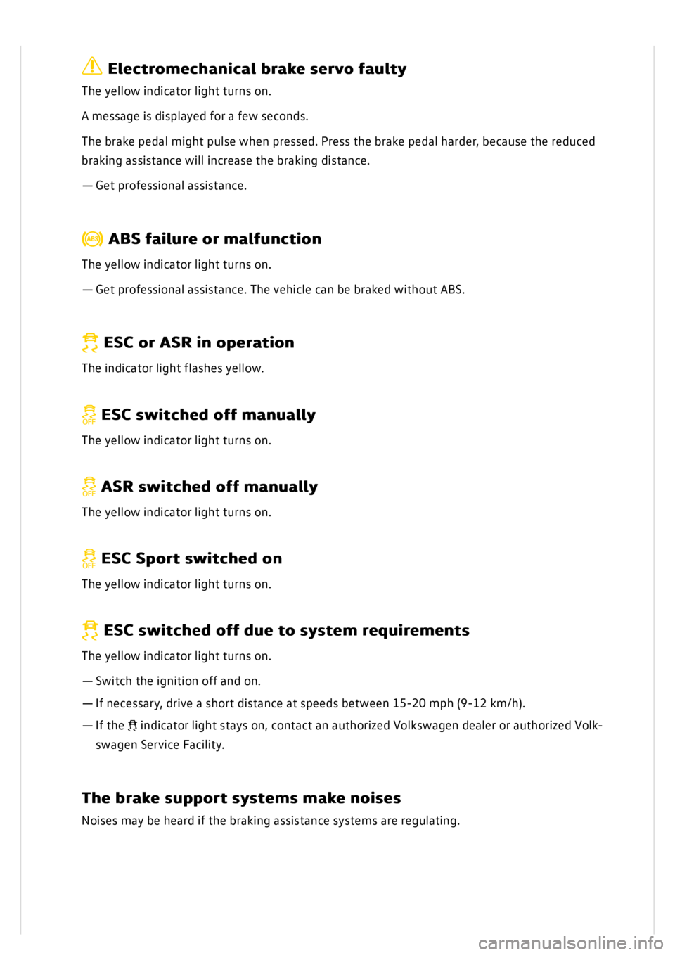 VOLKSWAGEN GOLF MK8 2020  Owners Manual 