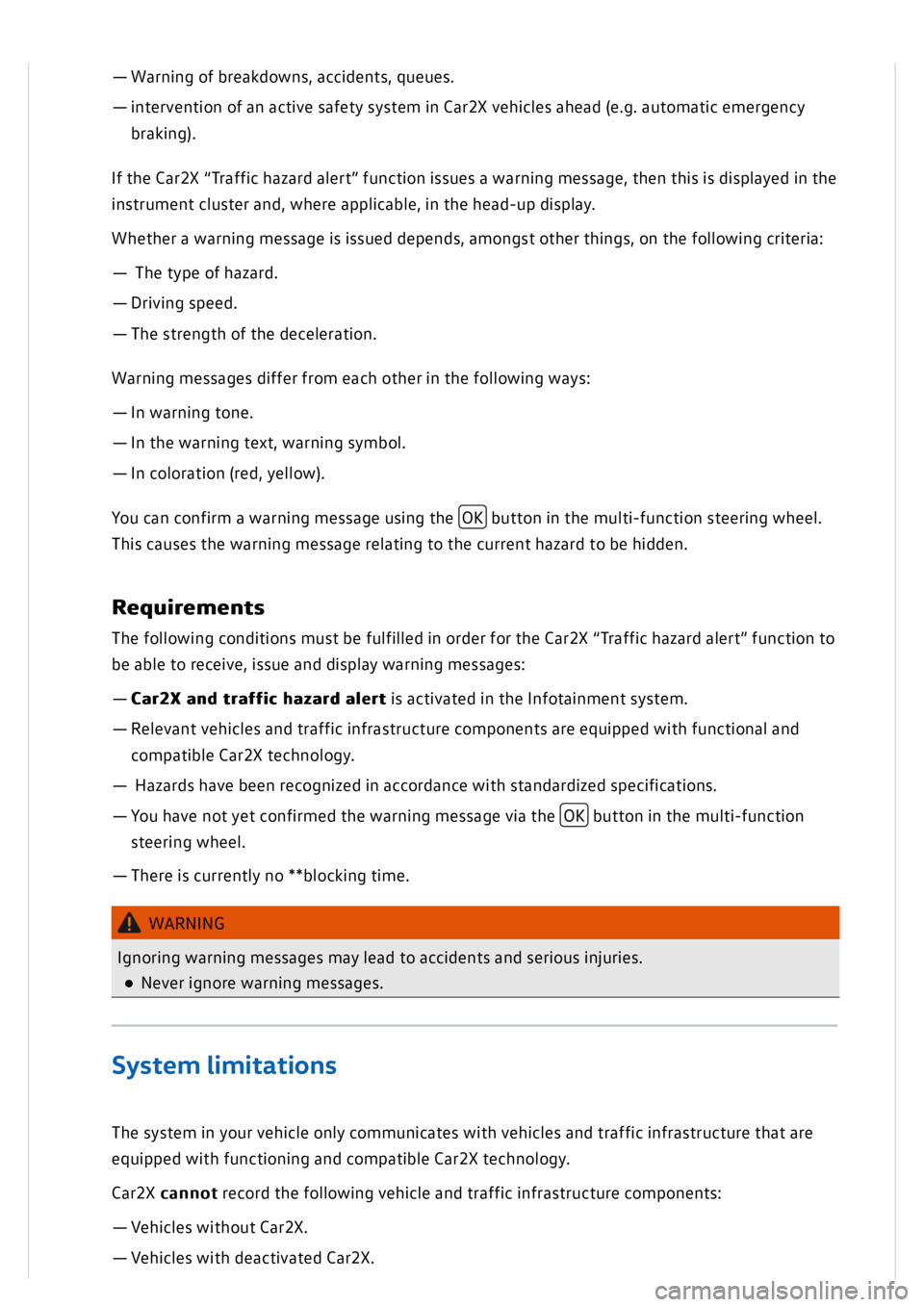 VOLKSWAGEN GOLF MK8 2020 Owners Manual VOLKSWAGEN GOLF MK8 2020 Owners Manual