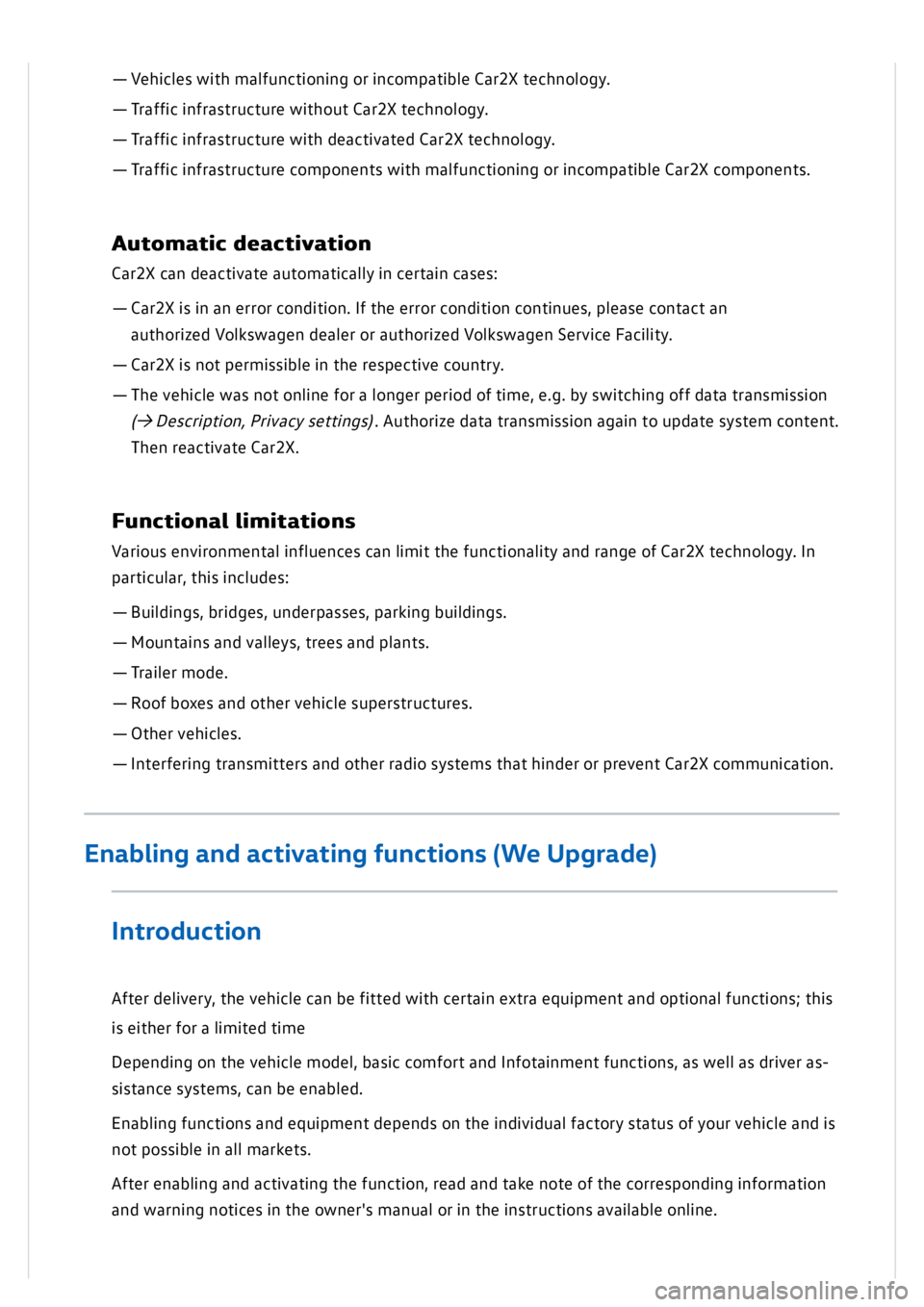 VOLKSWAGEN GOLF MK8 2020 Owners Manual VOLKSWAGEN GOLF MK8 2020 Owners Manual