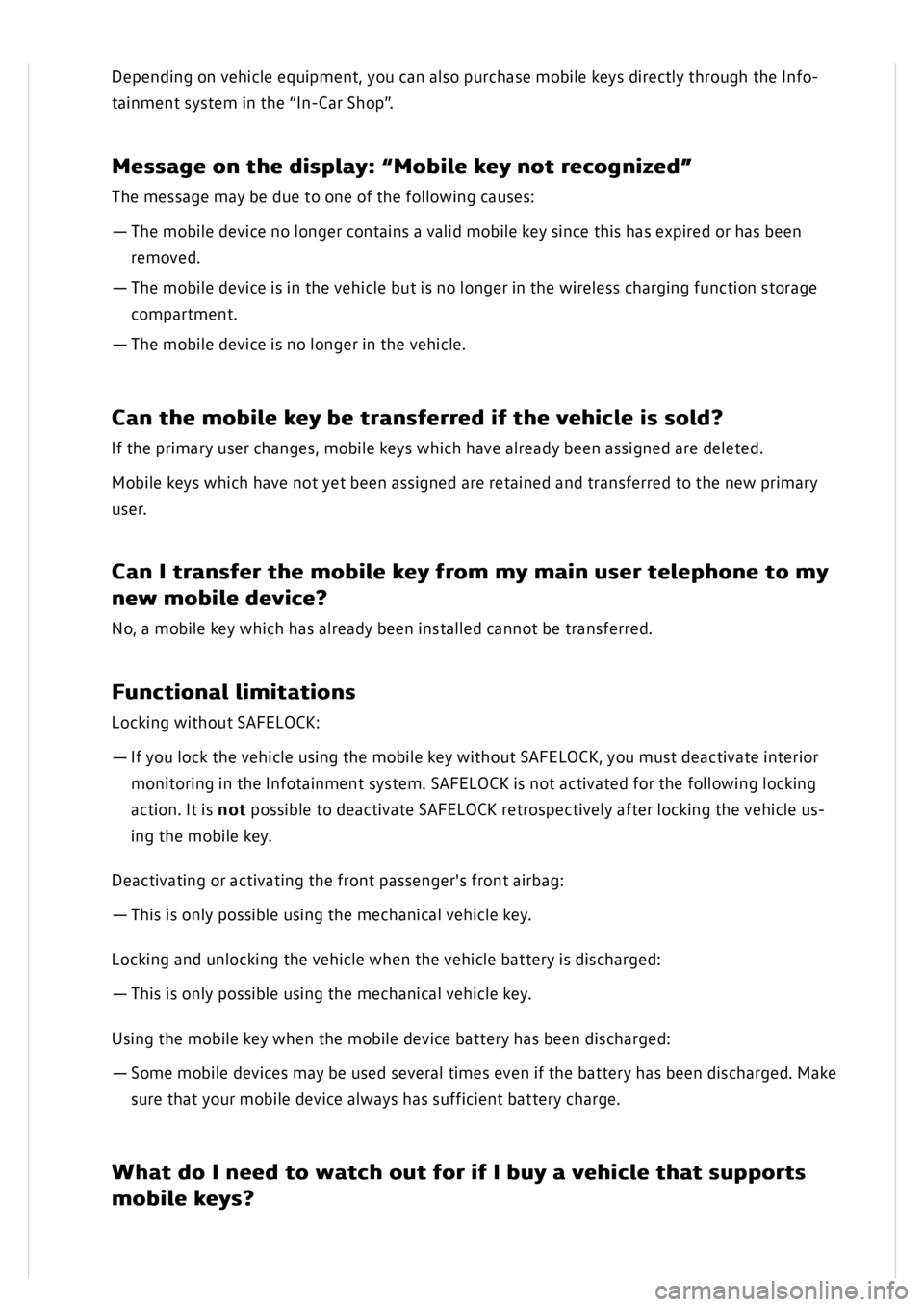 VOLKSWAGEN GOLF MK8 2020 Owners Manual VOLKSWAGEN GOLF MK8 2020 Owners Manual
