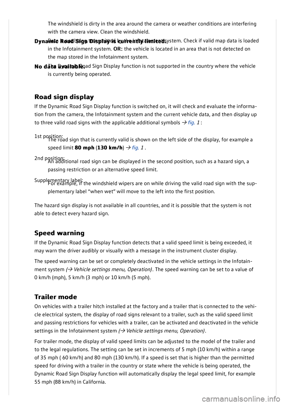 VOLKSWAGEN GOLF MK8 2020 Owners Guide 