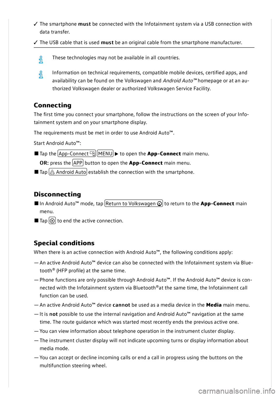 VOLKSWAGEN GOLF MK8 2020 Owners Manual VOLKSWAGEN GOLF MK8 2020 Owners Manual