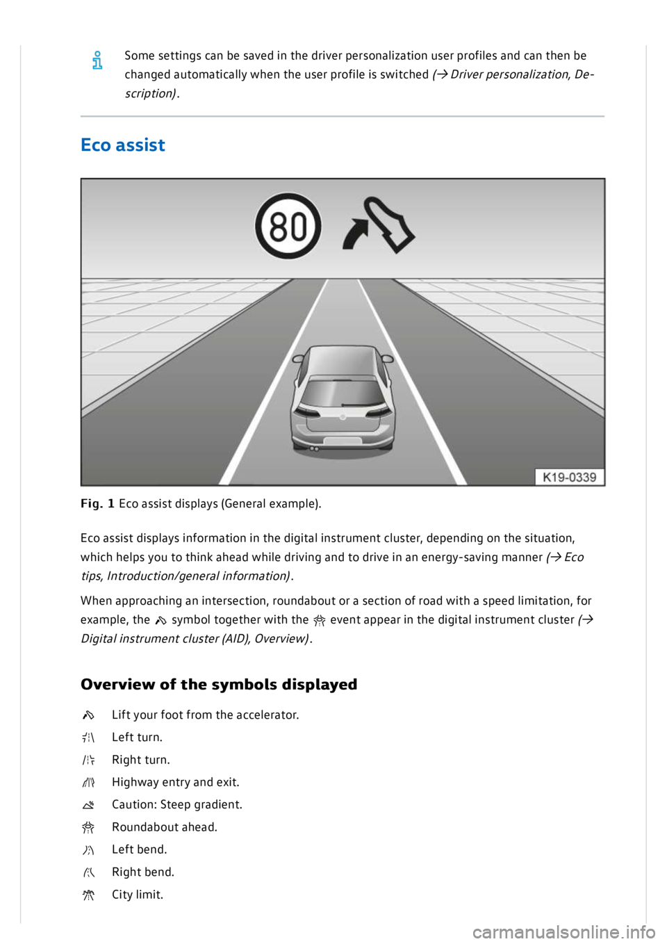 VOLKSWAGEN GOLF MK8 2020 Owners Guide 