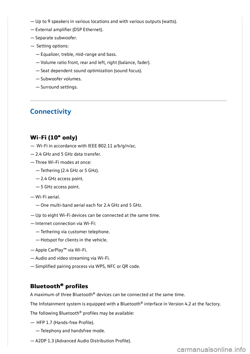 VOLKSWAGEN GOLF MK8 2020 Owners Manual VOLKSWAGEN GOLF MK8 2020 Owners Manual