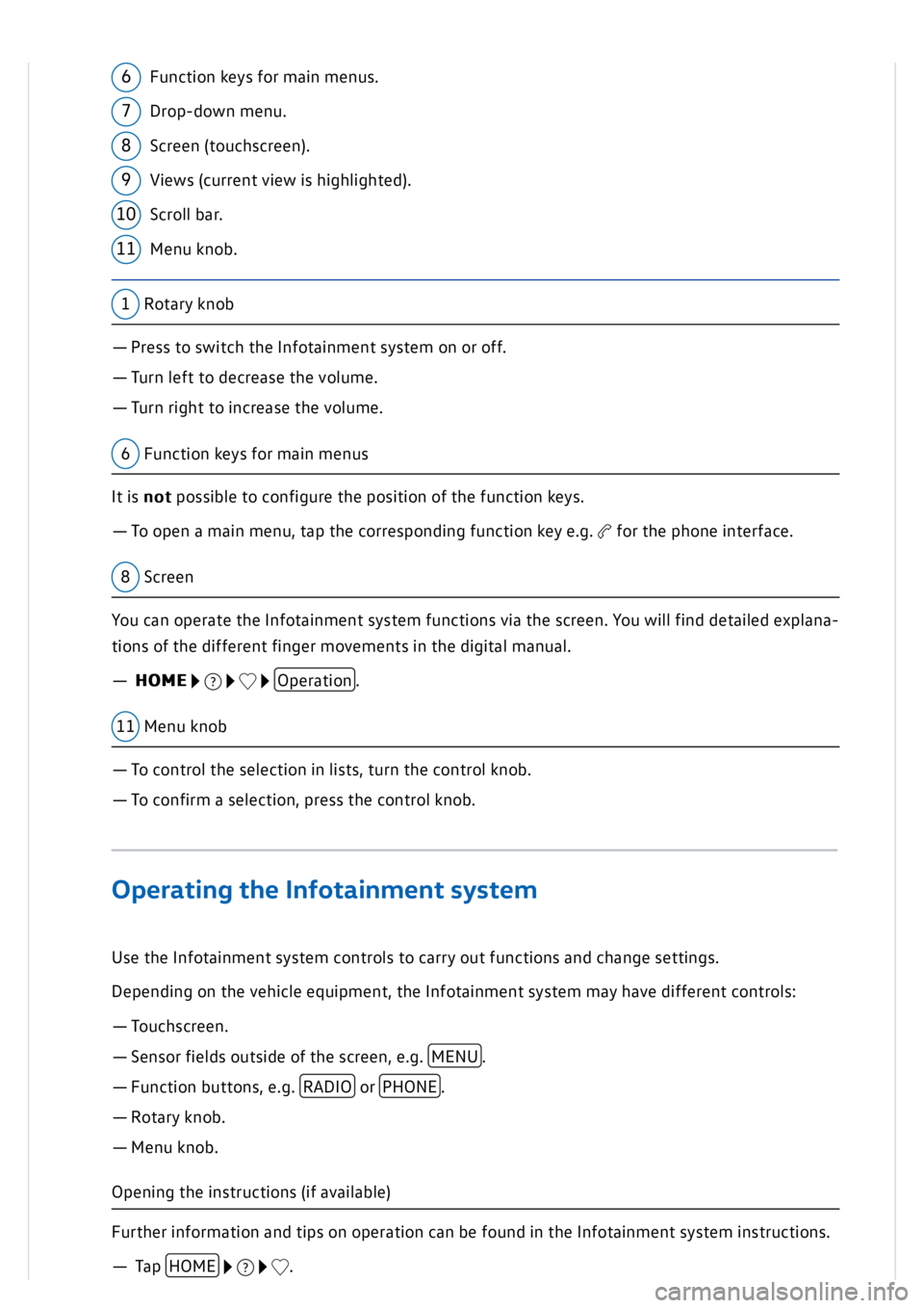 VOLKSWAGEN GOLF MK8 2020 Owners Manual VOLKSWAGEN GOLF MK8 2020 Owners Manual