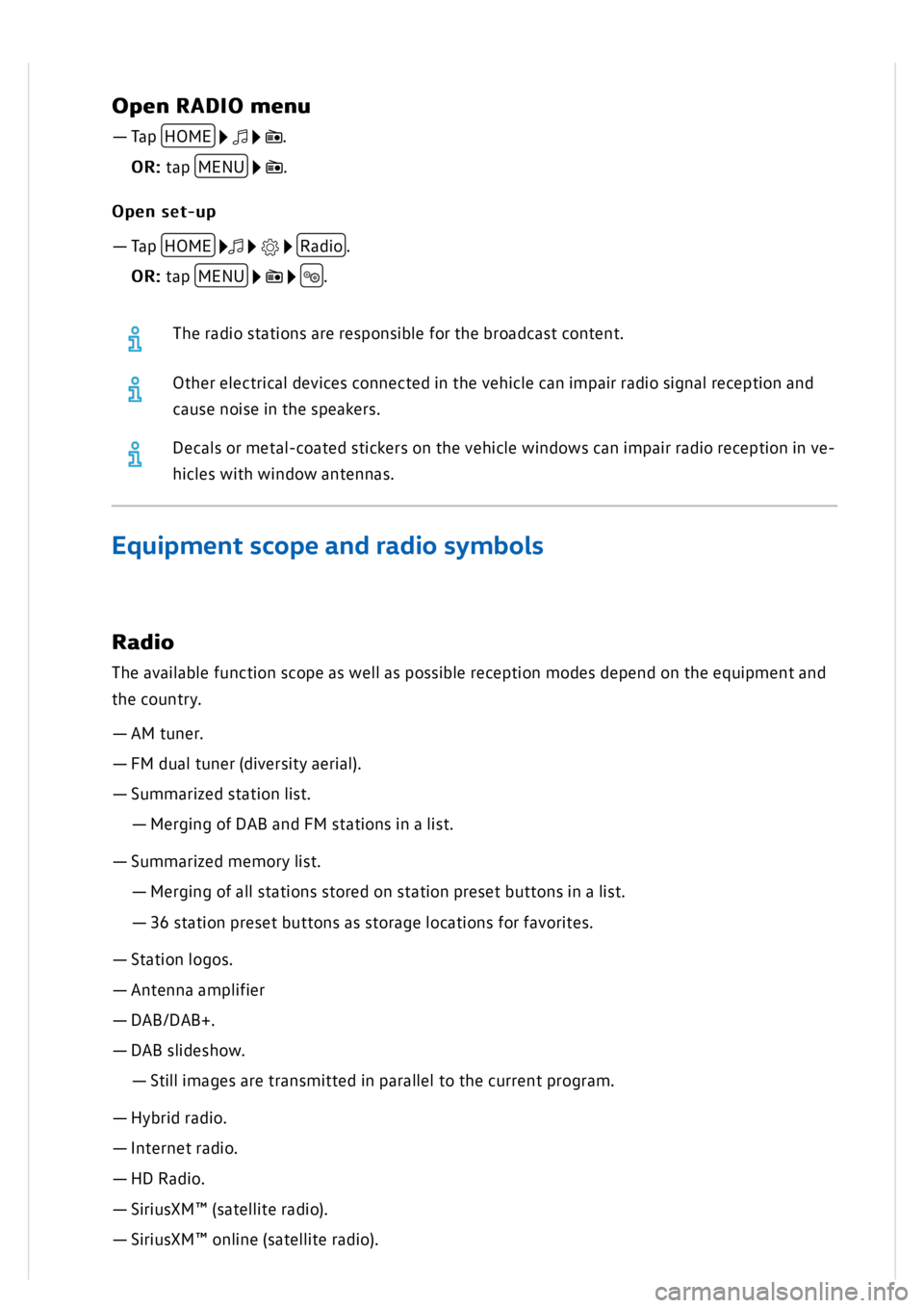 VOLKSWAGEN GOLF MK8 2020 Owners Manual VOLKSWAGEN GOLF MK8 2020 Owners Manual