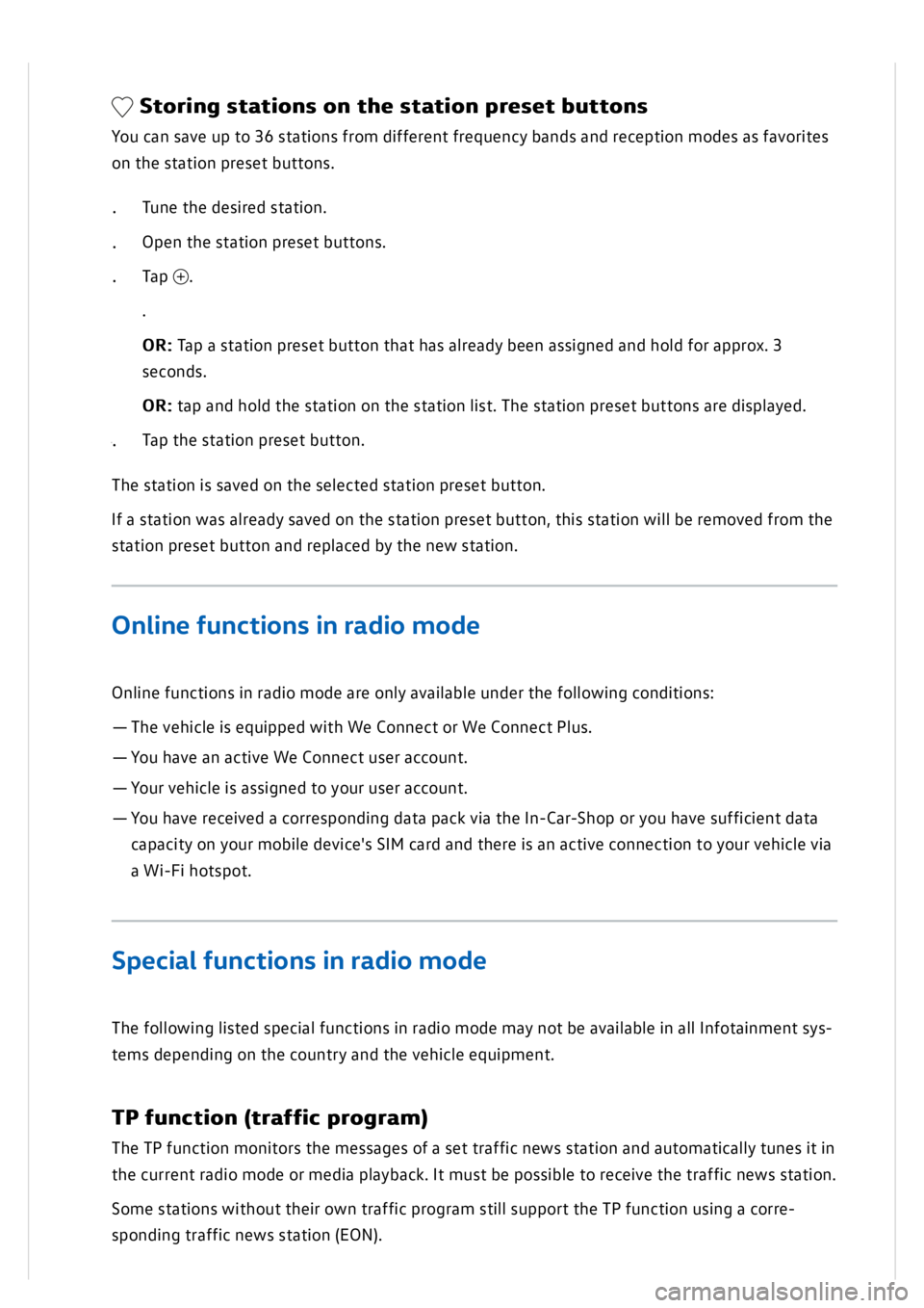 VOLKSWAGEN GOLF MK8 2020 Owners Manual VOLKSWAGEN GOLF MK8 2020 Owners Manual