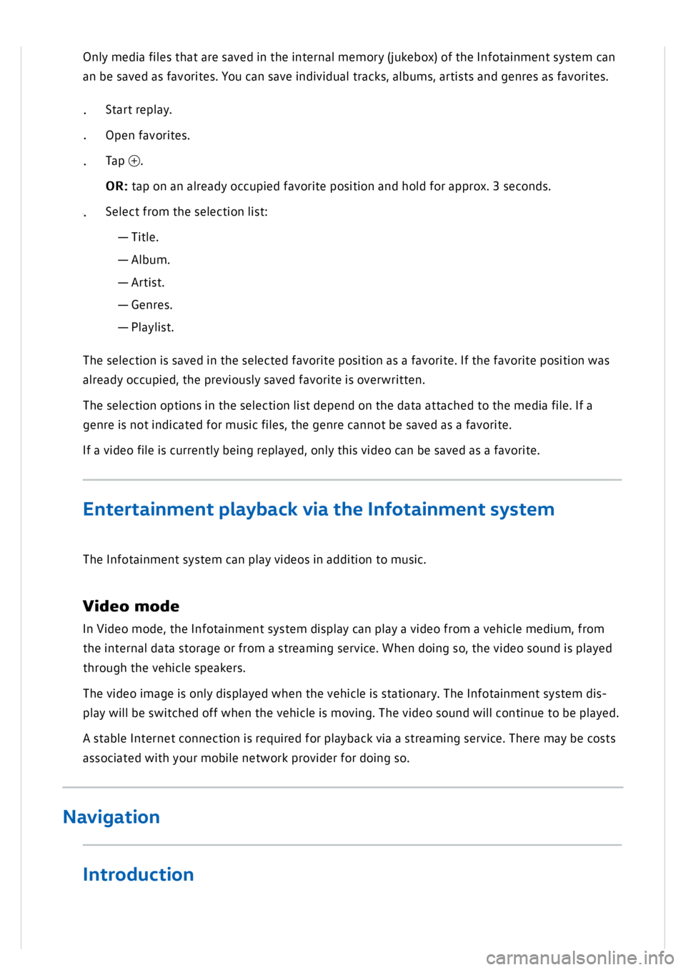 VOLKSWAGEN GOLF MK8 2020 Owners Manual VOLKSWAGEN GOLF MK8 2020 Owners Manual