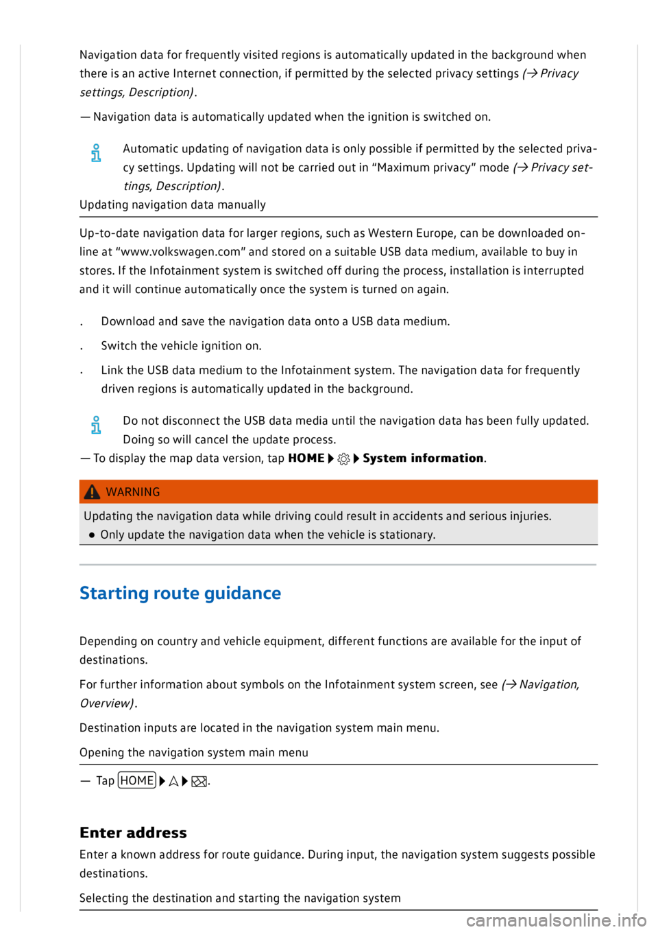 VOLKSWAGEN GOLF MK8 2020 Owners Manual VOLKSWAGEN GOLF MK8 2020 Owners Manual