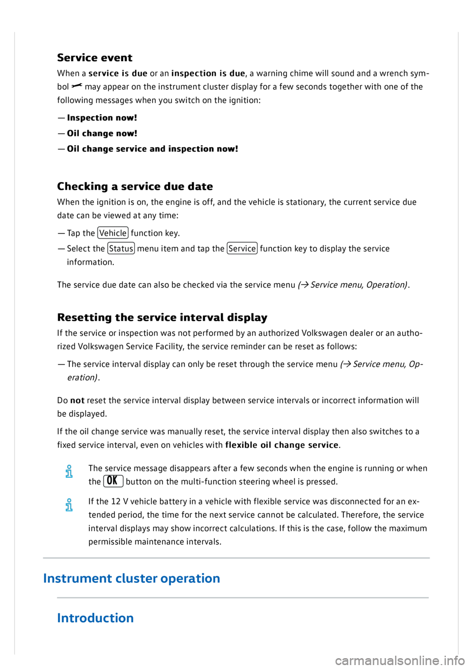 VOLKSWAGEN GOLF MK8 2020 Service Manual VOLKSWAGEN GOLF MK8 2020 Service Manual