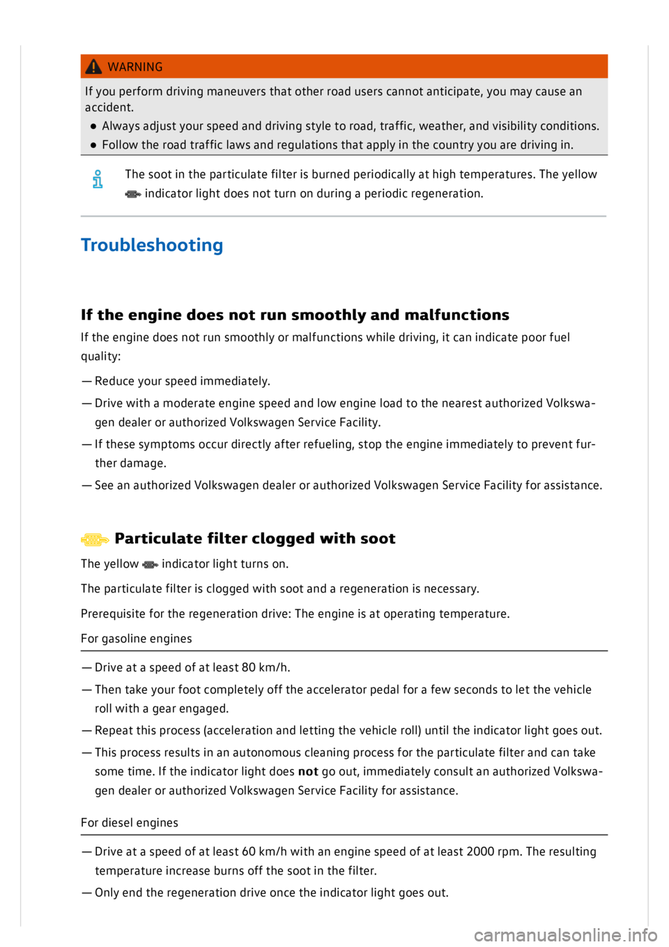 VOLKSWAGEN GOLF MK8 2020  Owners Manual 