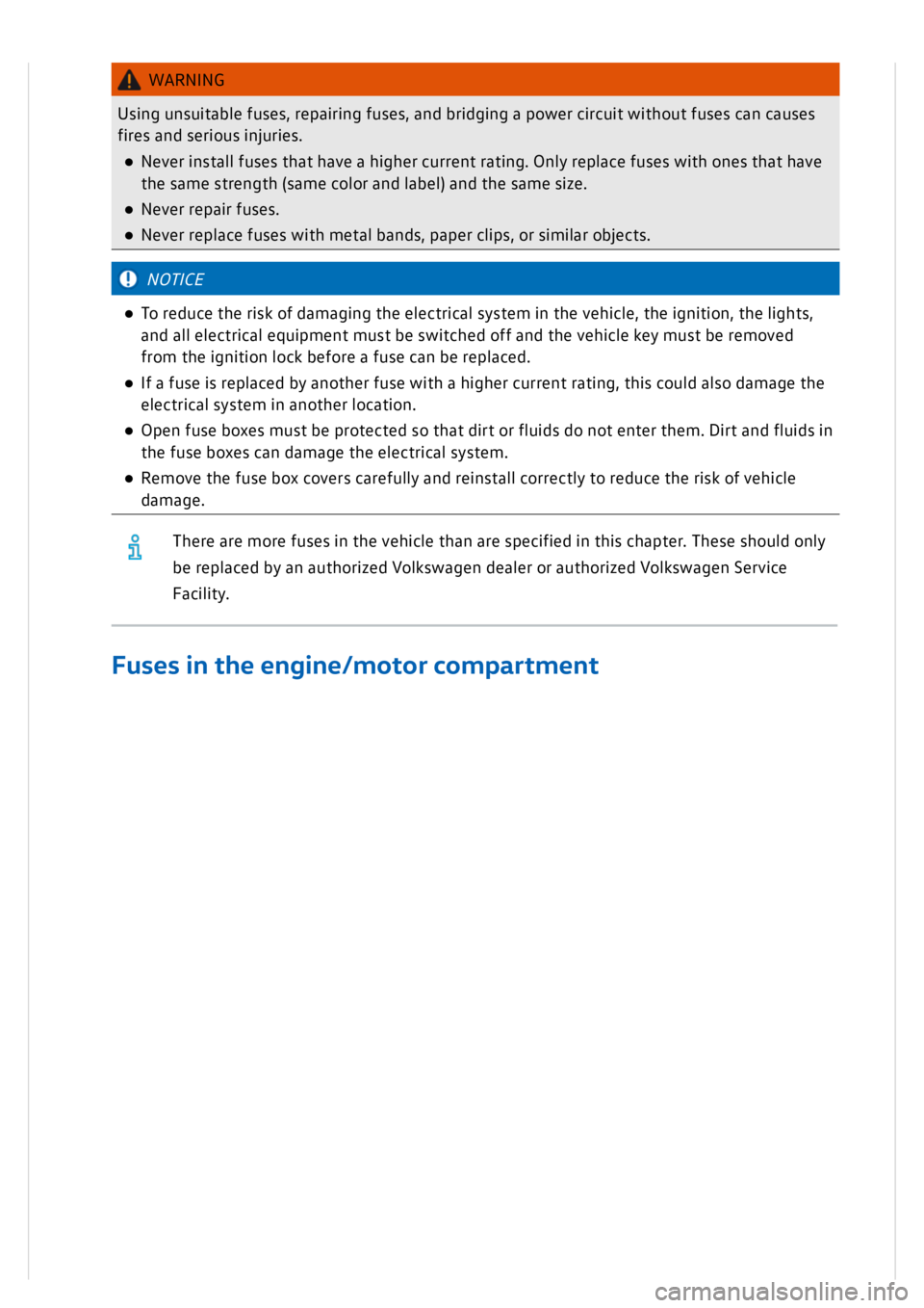 VOLKSWAGEN GOLF MK8 2020 Owners Manual VOLKSWAGEN GOLF MK8 2020 Owners Manual