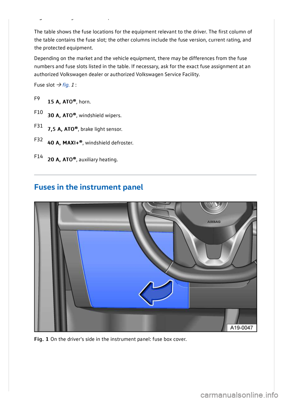 VOLKSWAGEN GOLF MK8 2020 Owners Manual VOLKSWAGEN GOLF MK8 2020 Owners Manual