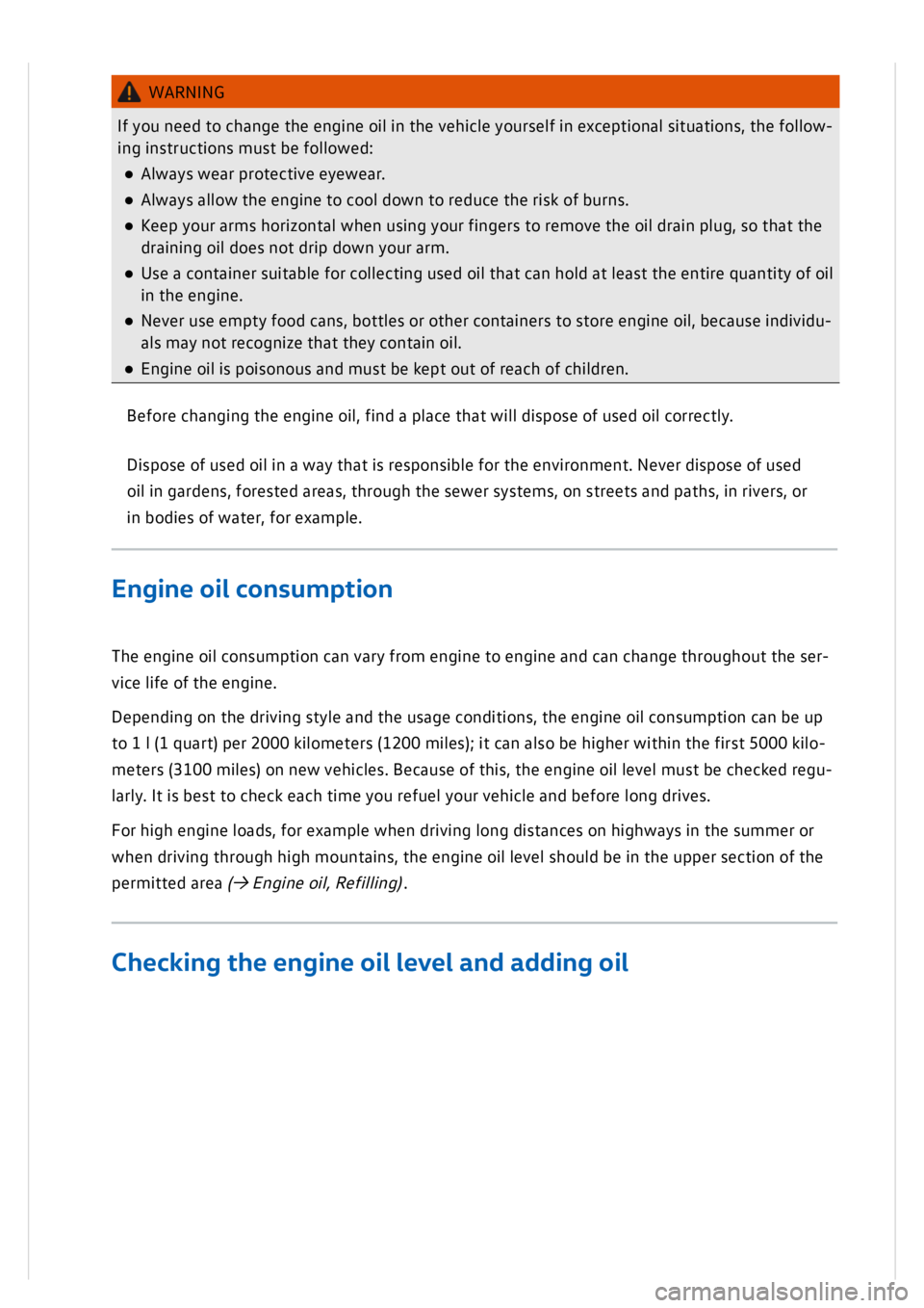 VOLKSWAGEN GOLF MK8 2020 Owners Manual VOLKSWAGEN GOLF MK8 2020 Owners Manual
