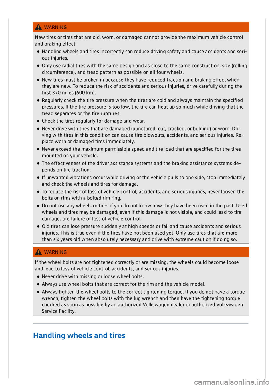 VOLKSWAGEN GOLF MK8 2020 Owners Manual VOLKSWAGEN GOLF MK8 2020 Owners Manual