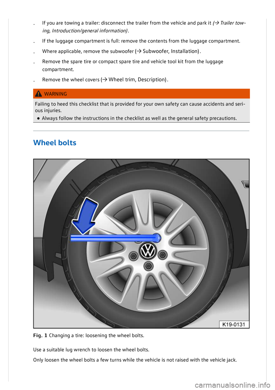 VOLKSWAGEN GOLF MK8 2020  Owners Manual 