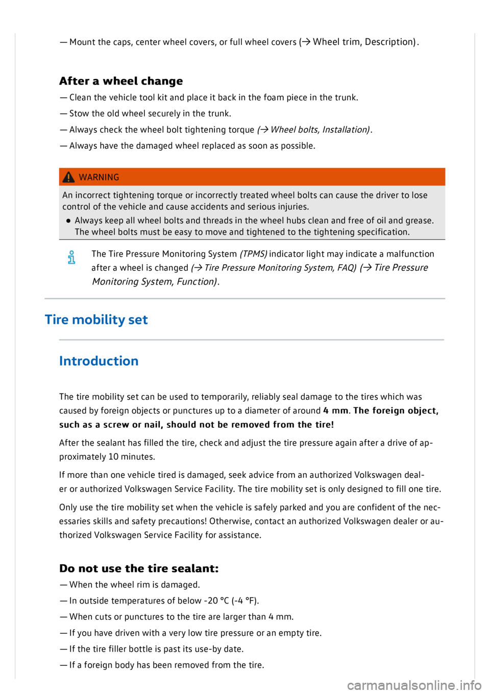VOLKSWAGEN GOLF MK8 2020 Owners Manual VOLKSWAGEN GOLF MK8 2020 Owners Manual