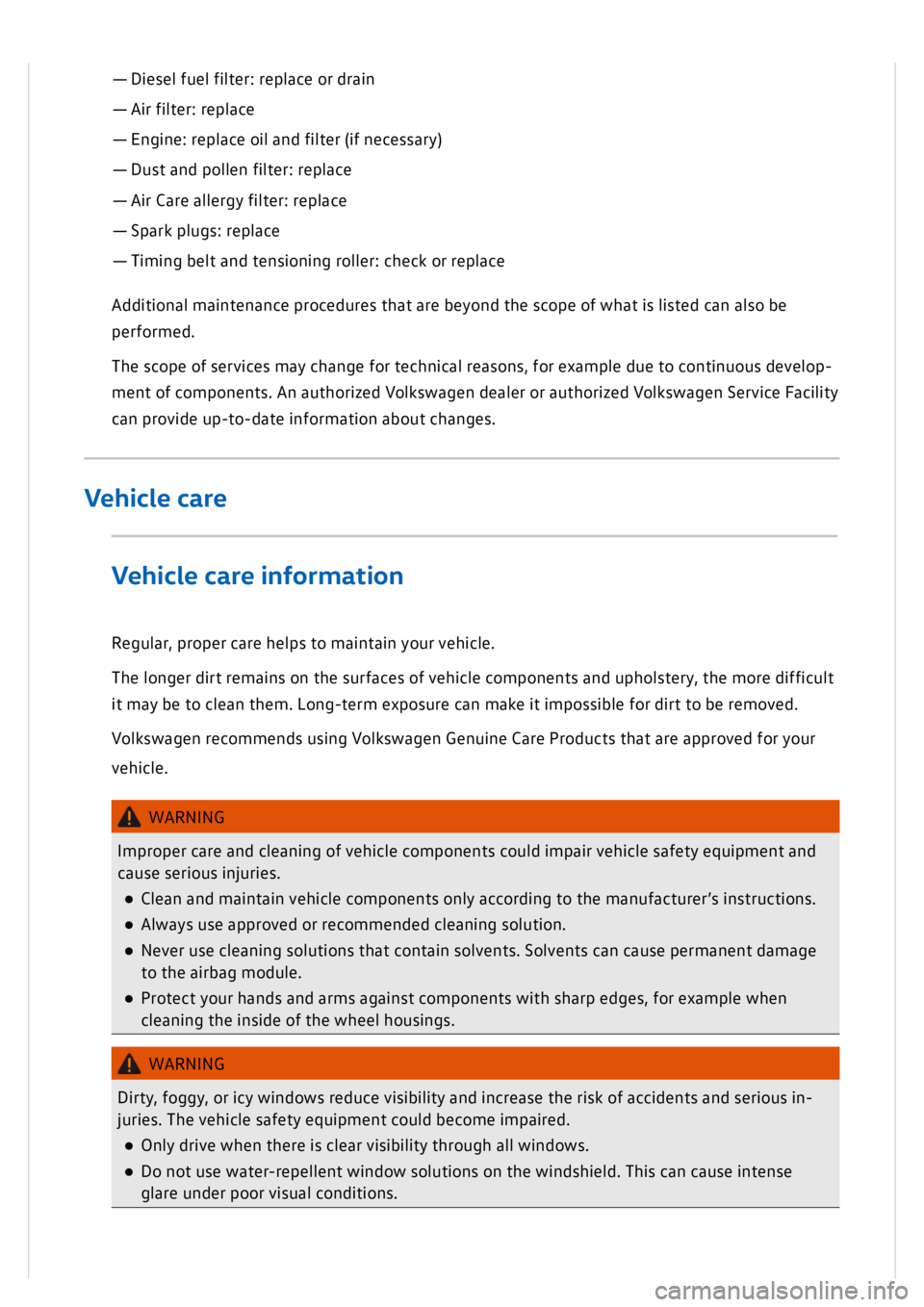 VOLKSWAGEN GOLF MK8 2020 Owners Manual VOLKSWAGEN GOLF MK8 2020 Owners Manual