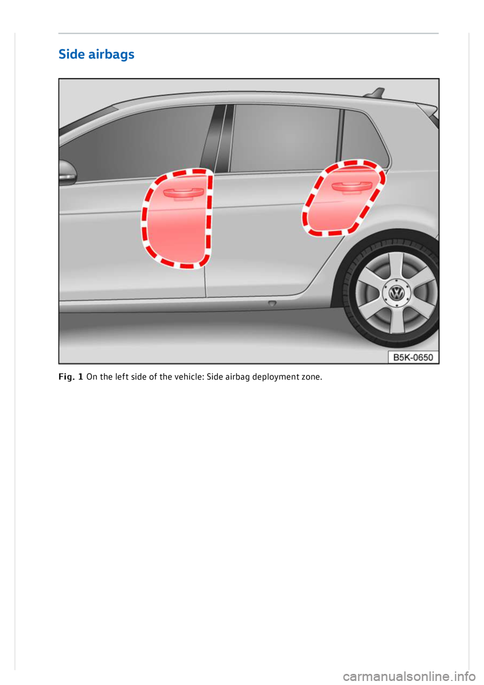 VOLKSWAGEN GOLF MK8 2020 Manual Online 