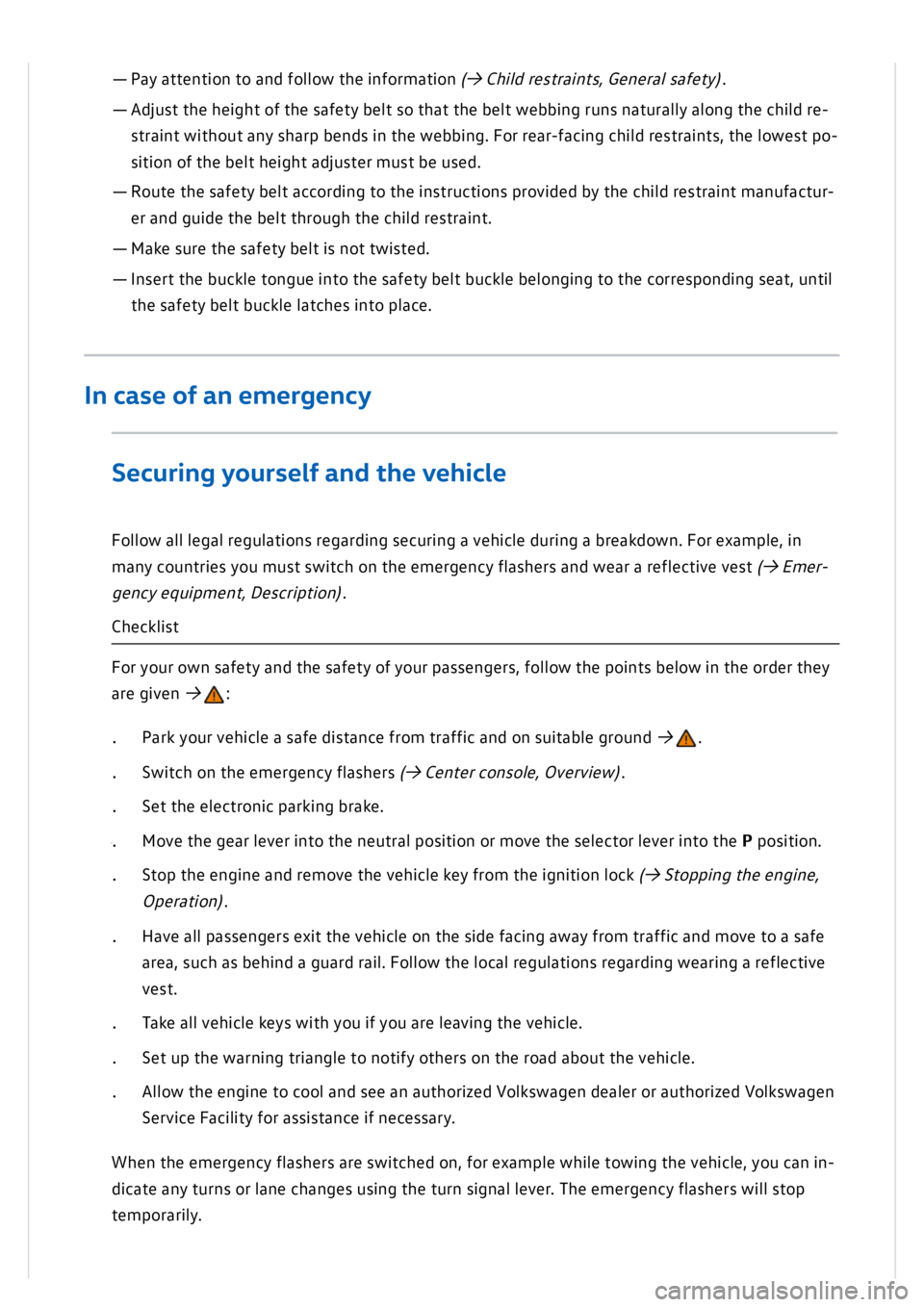 VOLKSWAGEN GOLF MK8 2020 Owners Manual VOLKSWAGEN GOLF MK8 2020 Owners Manual
