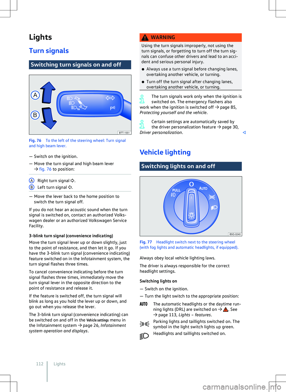 VOLKSWAGEN GOLF GTI 2021  Owners Manual 