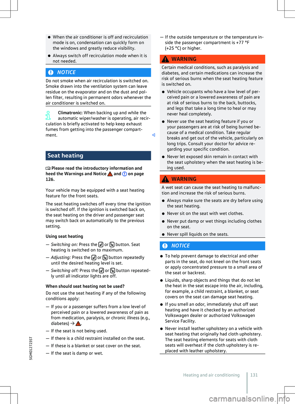 VOLKSWAGEN GOLF GTI 2021  Owners Manual 