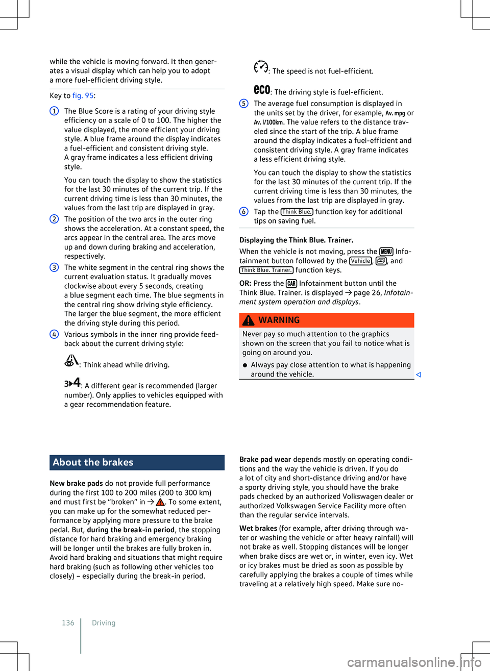 VOLKSWAGEN GOLF GTI 2021  Owners Manual 
