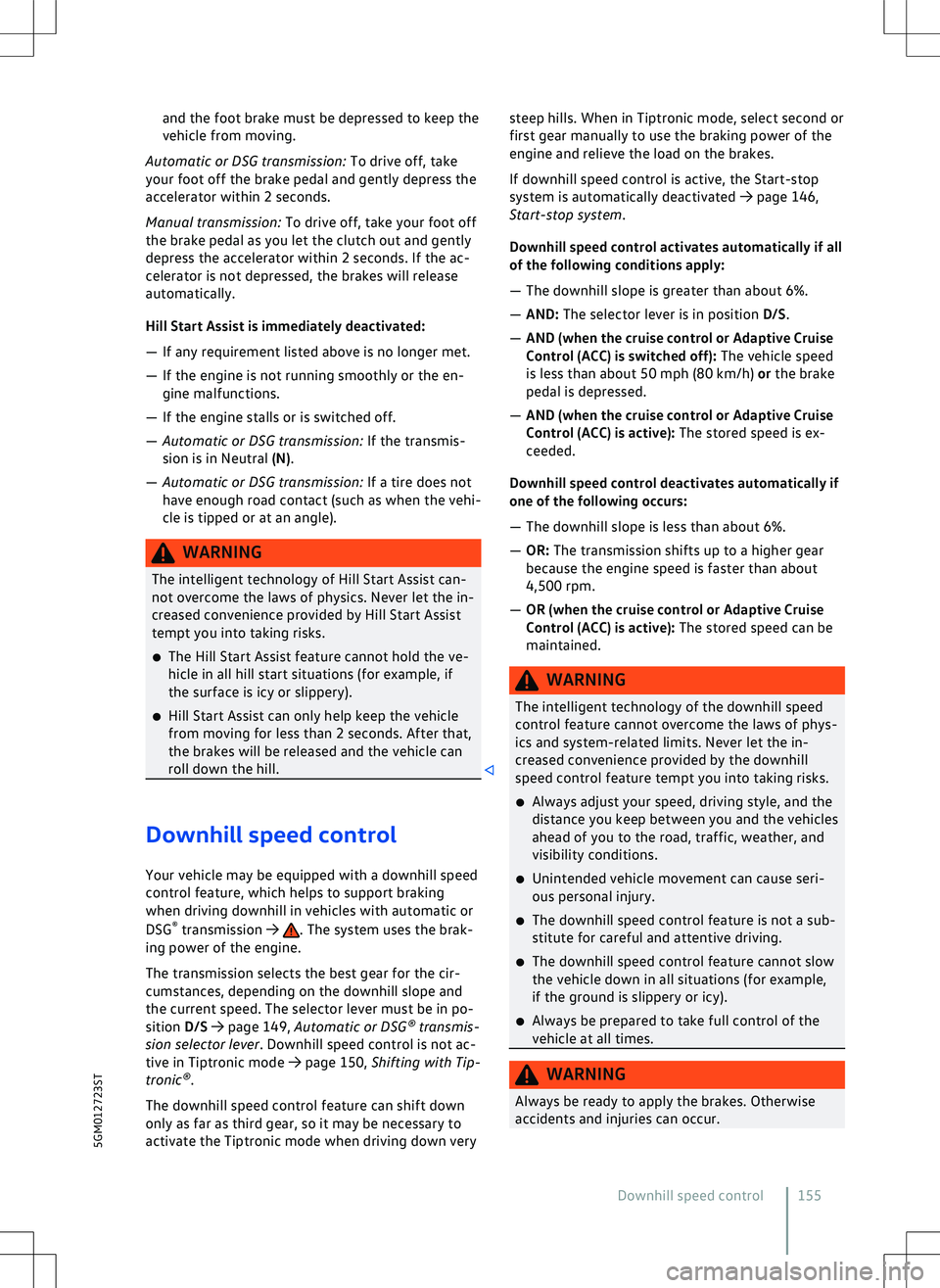 VOLKSWAGEN GOLF GTI 2021  Owners Manual 